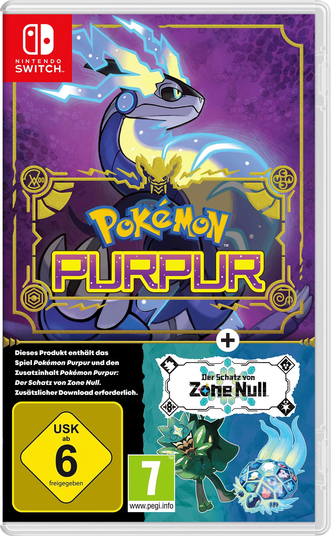 Nintendo Switch Spielesoftware »Pokémon Purpur + Der Schatz von Zone Null- Erweiterung«
