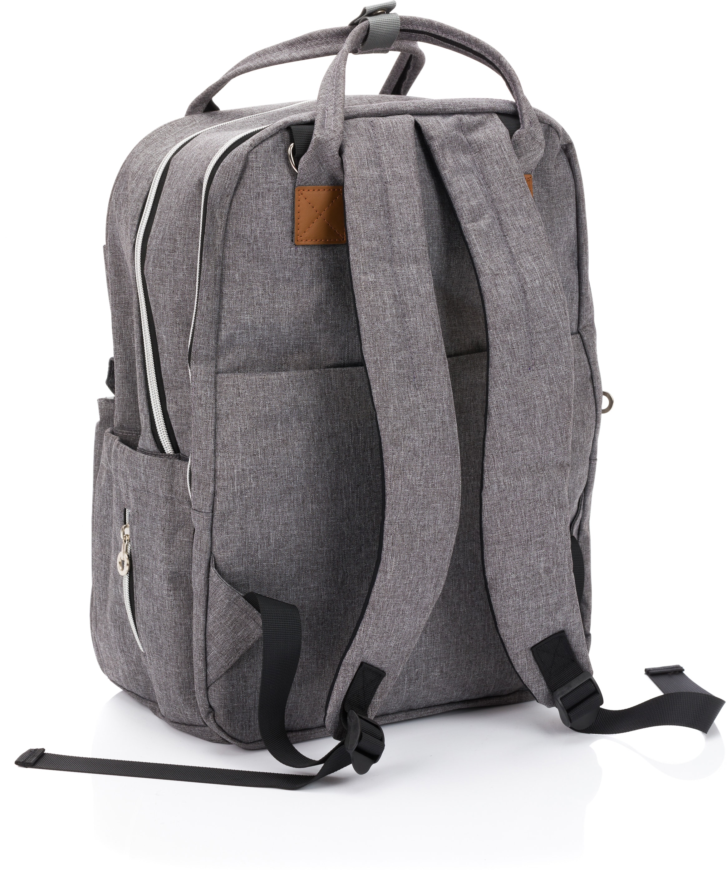 Fillikid Wickelrucksack »Rom, hellgrau«