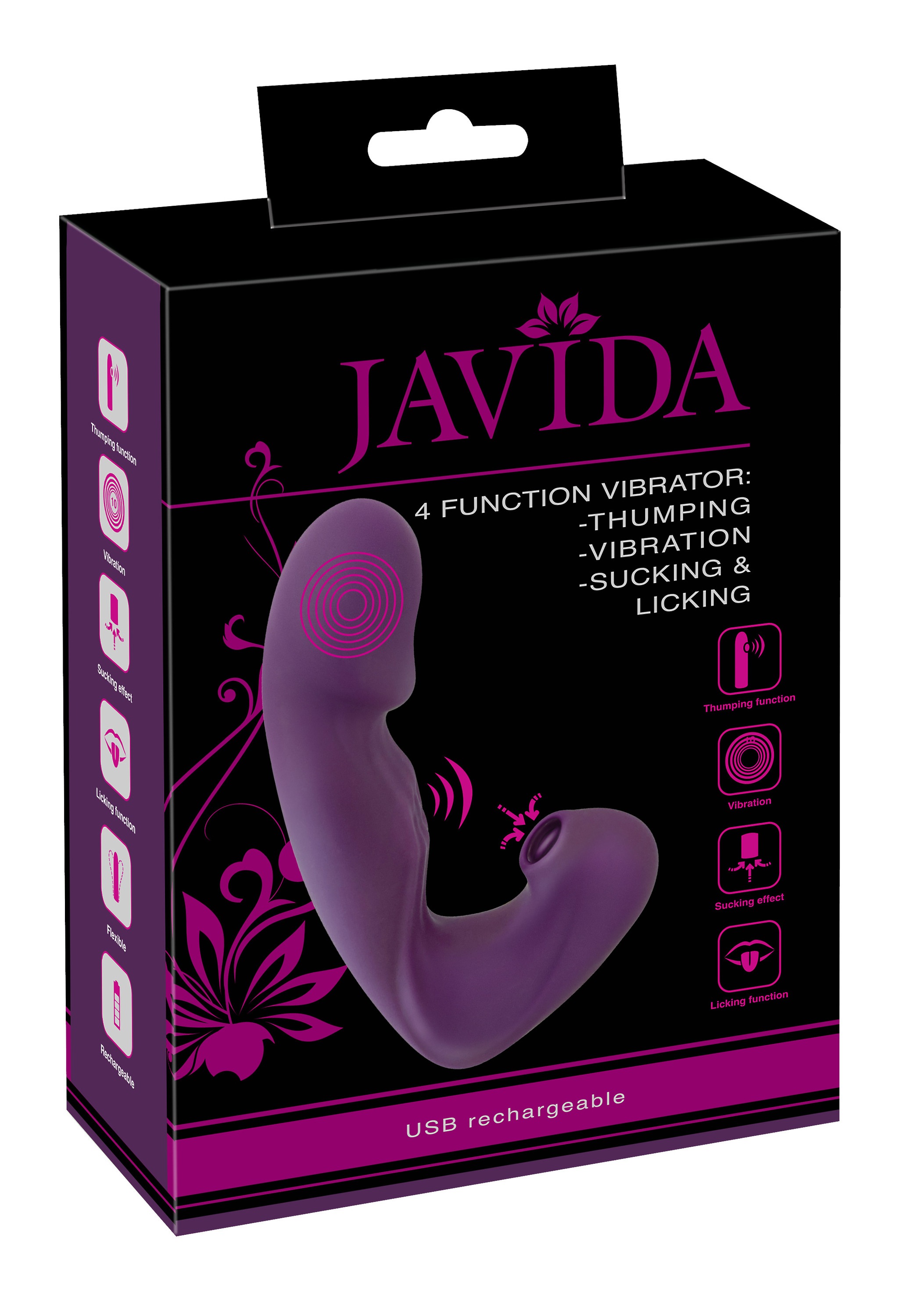 Javida Vibrator »Vibrator 4 Function Vibrator«