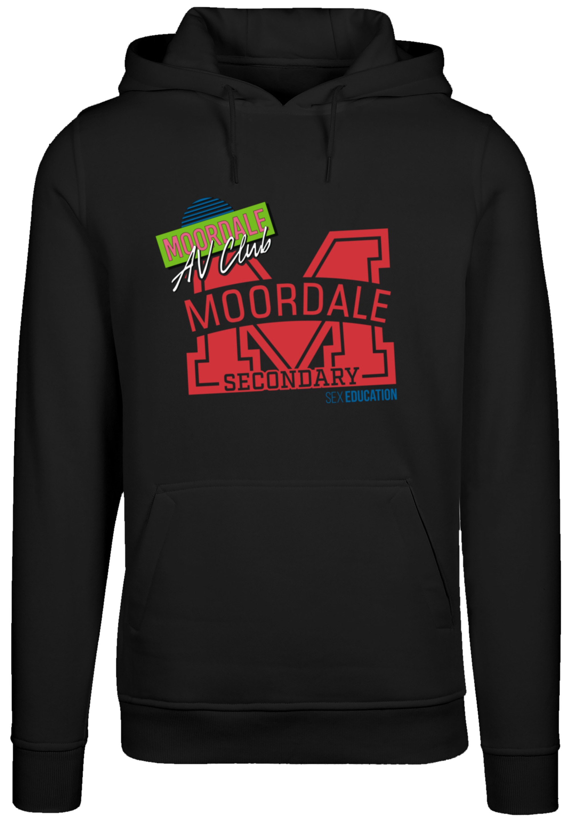 F4NT4STIC Kapuzenpullover »Sex Education Moordale M Collage Netflix TV Series«, Premium Qualität