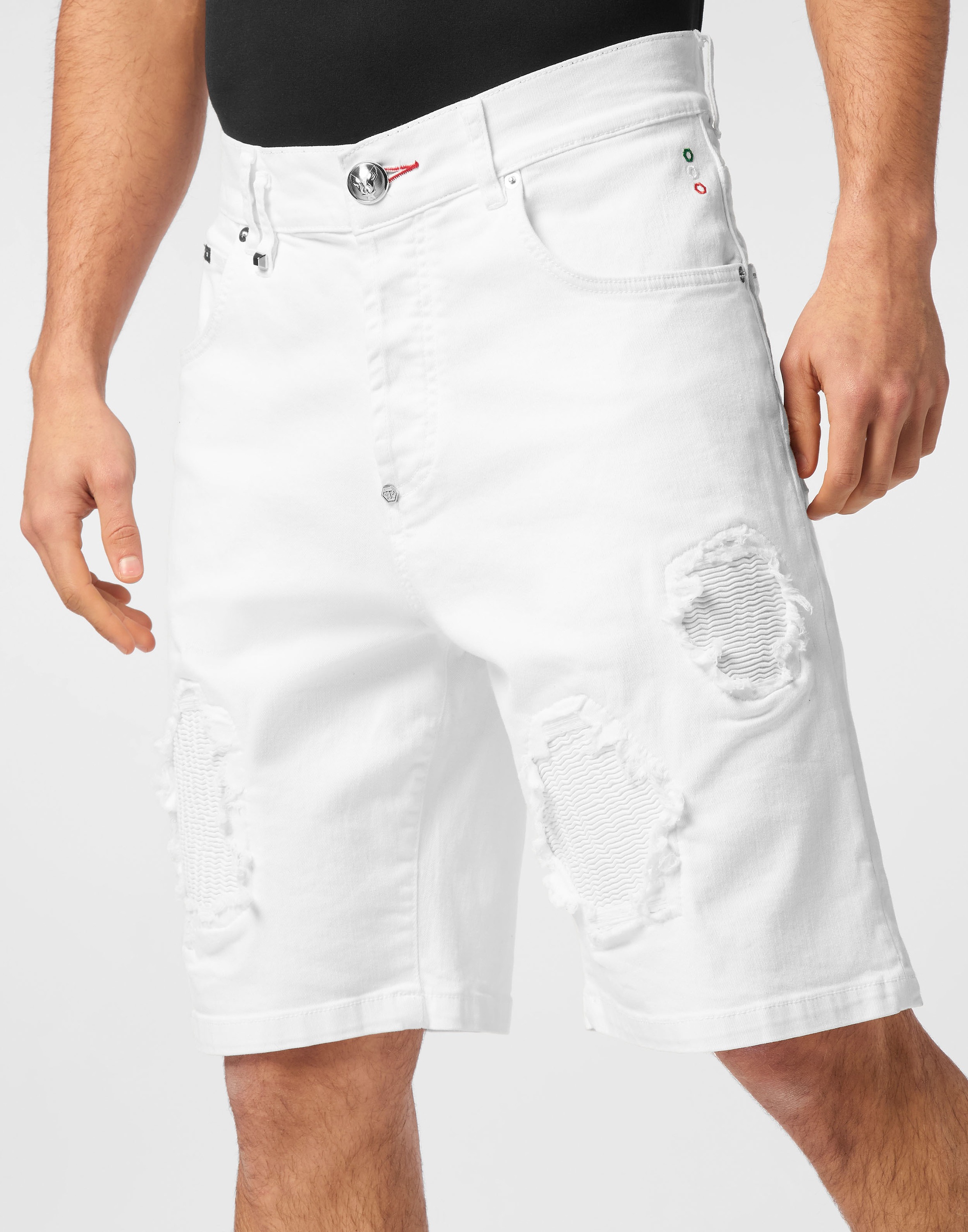 PHILIPP PLEIN Shorts »Jeansshorts«