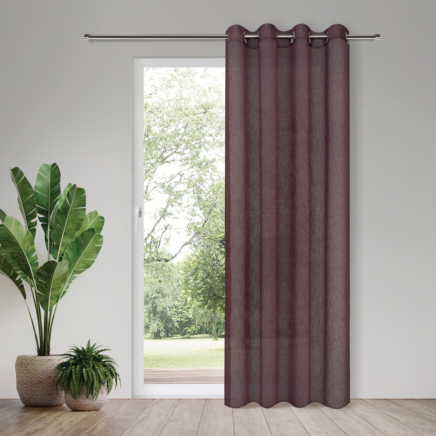 Home Living by Gerster Gardine "Eleonora" Ösen 1 Stk. tlg. SB-Ösenschal "El günstig online kaufen