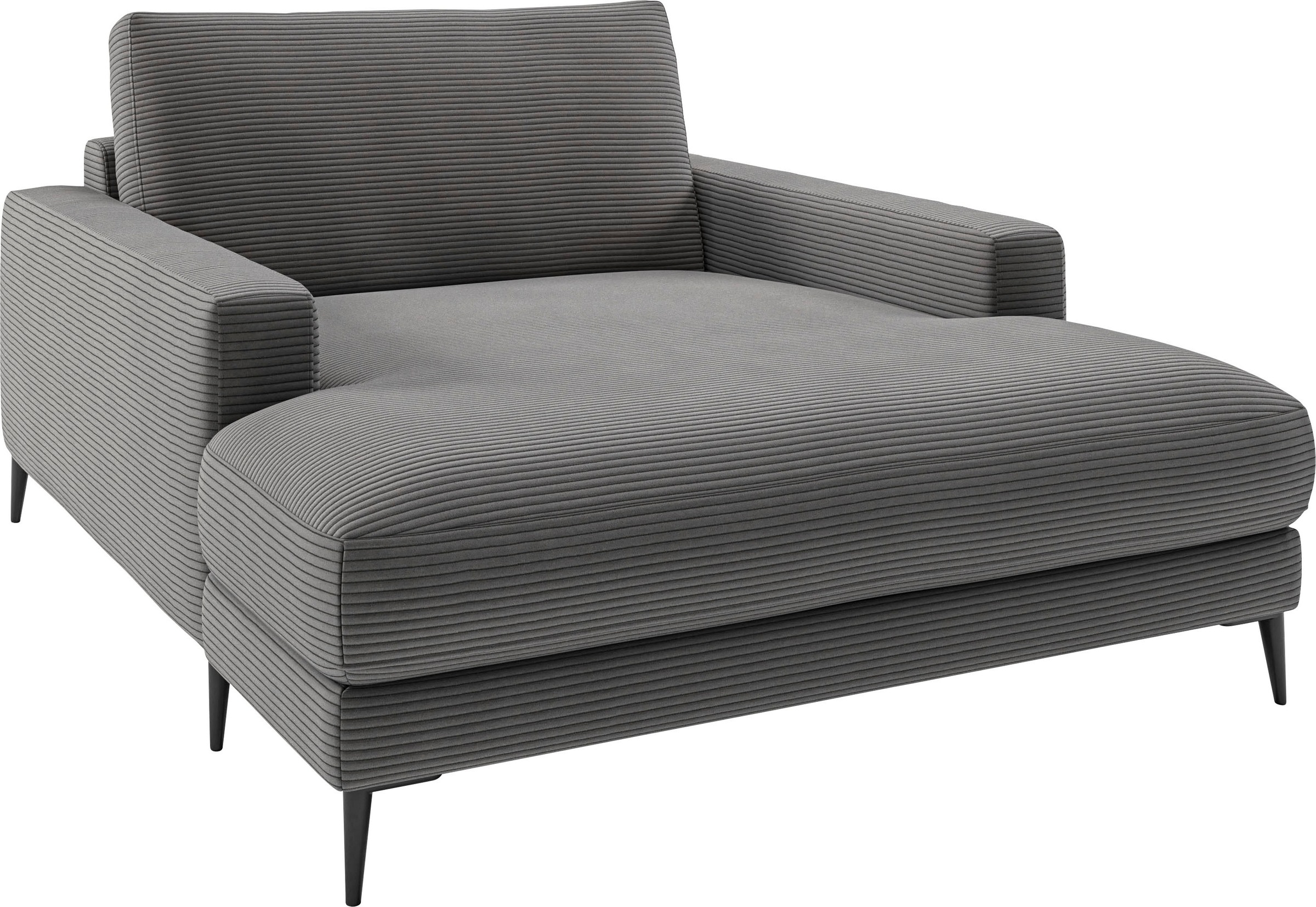 Home affaire Chaiselongue "Downtown Loungemöbel zum Relaxen, B/T/H: 132/170 günstig online kaufen