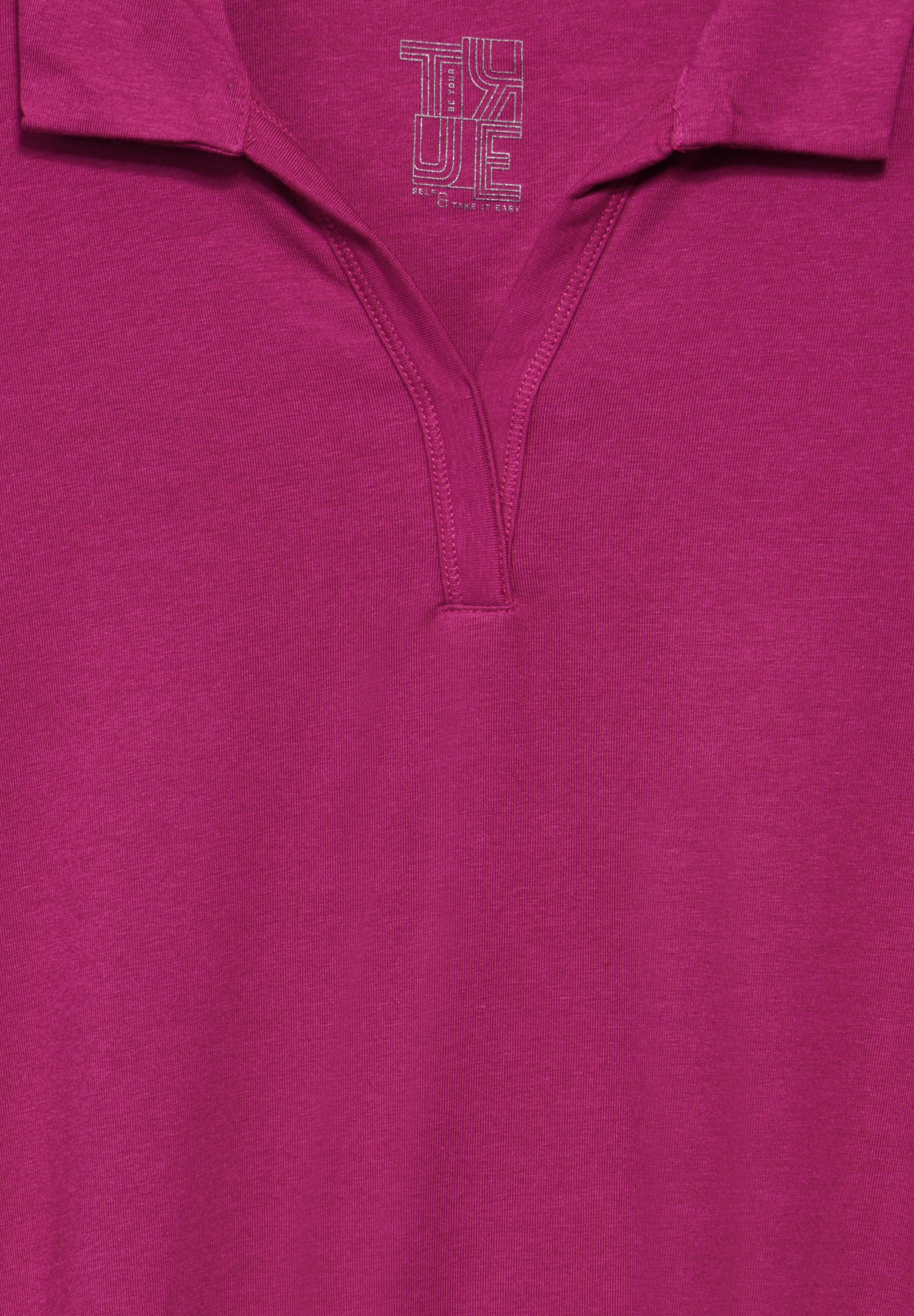 Cecil Langarmshirt, aus elastischem Materialmix