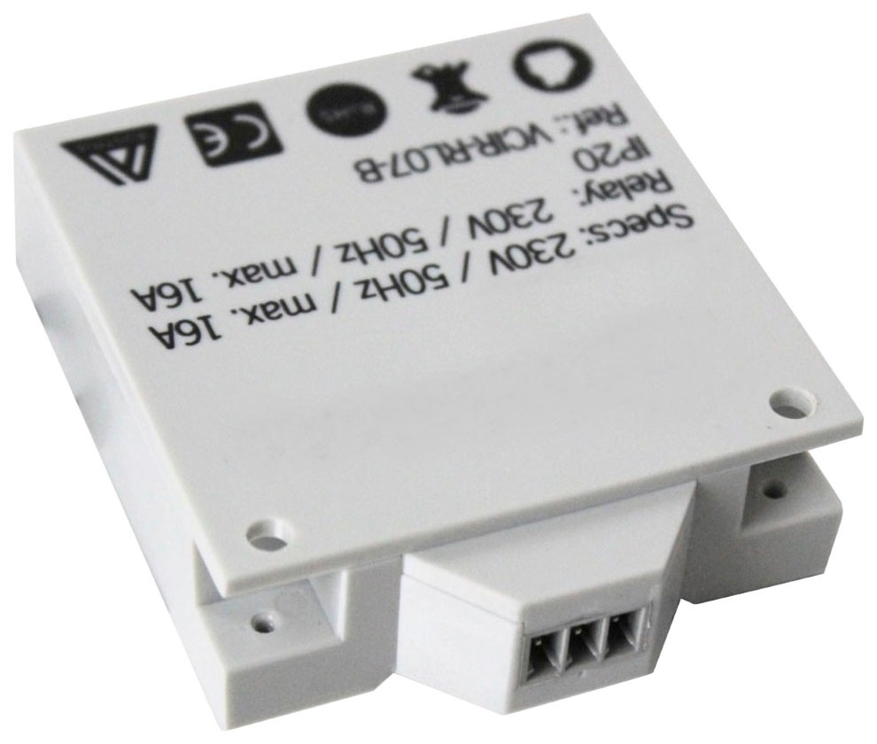Ximax Thermostat-Empfänger "Funk-Thermostat, Adapter", (2 St.), Empfänger zur Steuerung von Infrarotheizung, Weiß