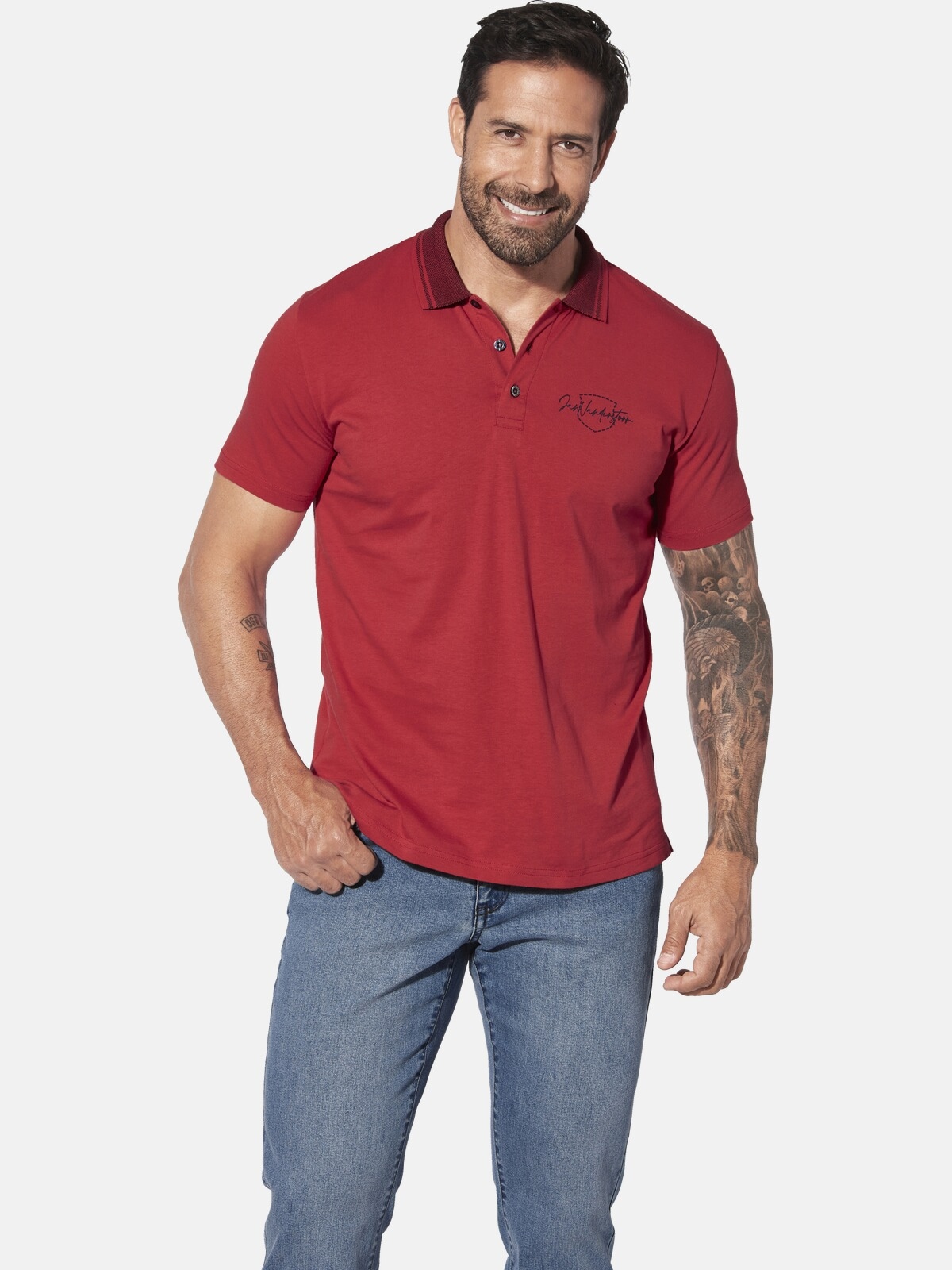 Jan Vanderstorm Poloshirt "Poloshirt JORKLAN" günstig online kaufen