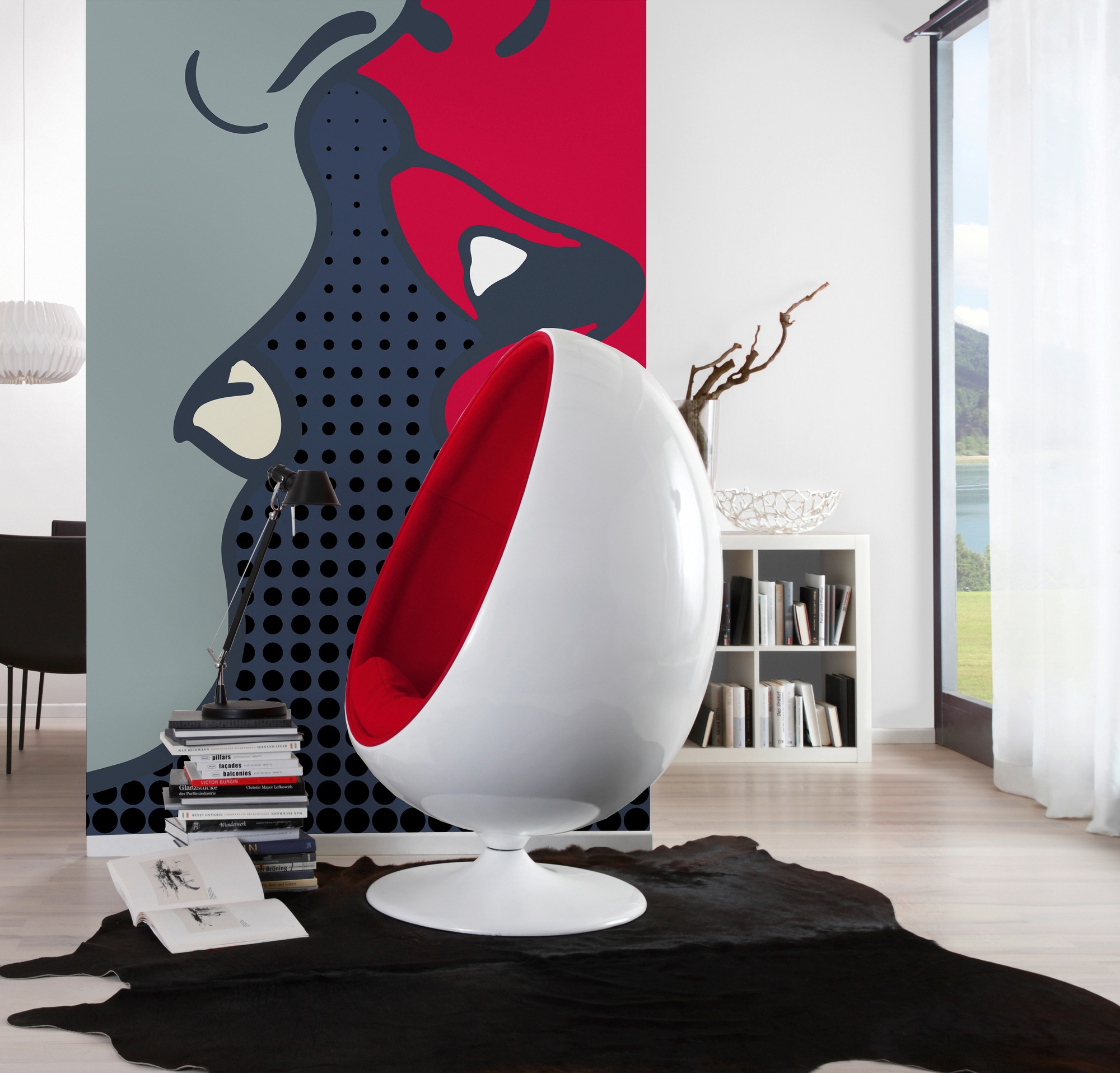 living walls Fototapete »ARTist The Kiss«, Vlies, Wand, Schräge
