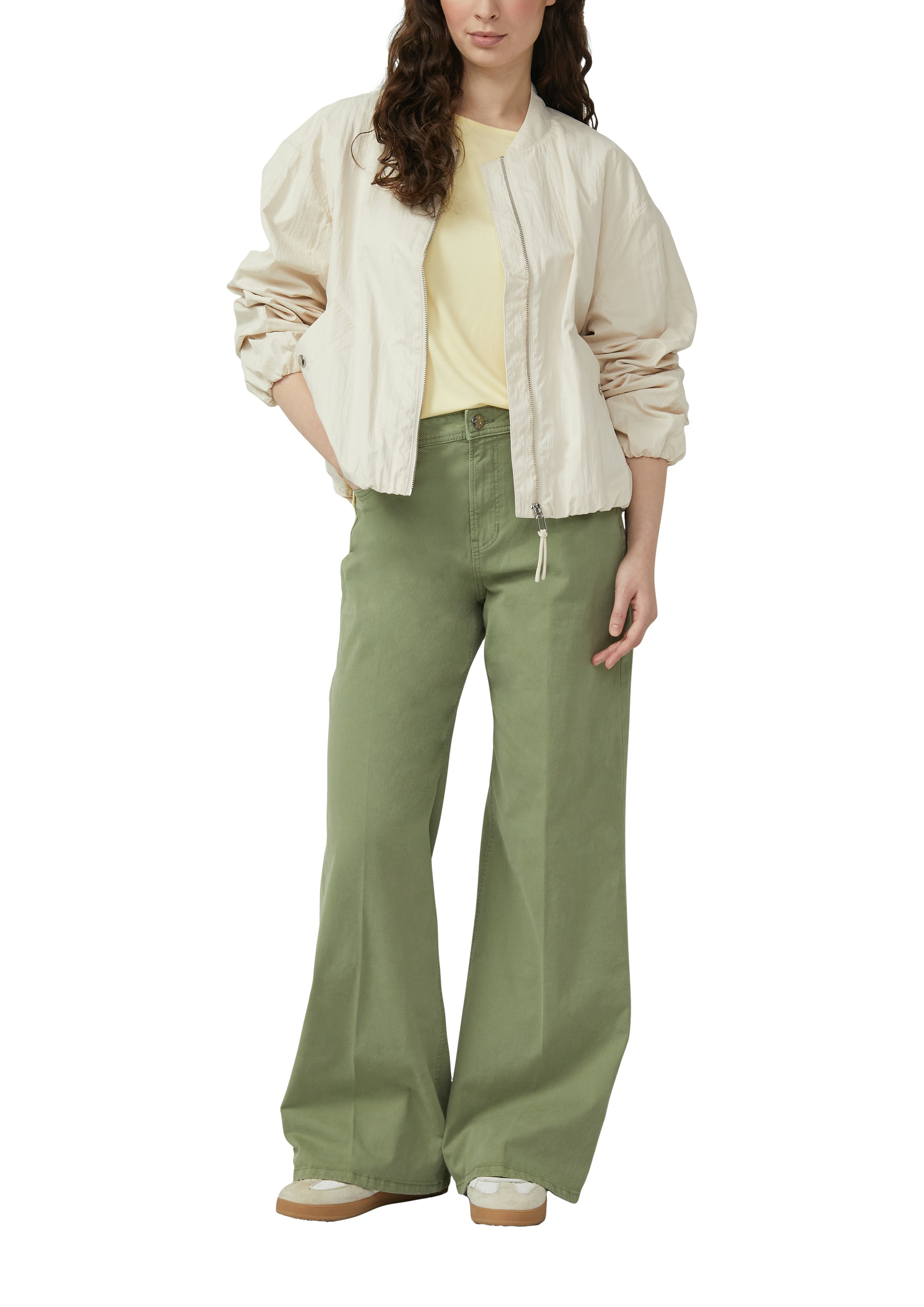 s.Oliver T-Shirt mit Markenlabel günstig online kaufen