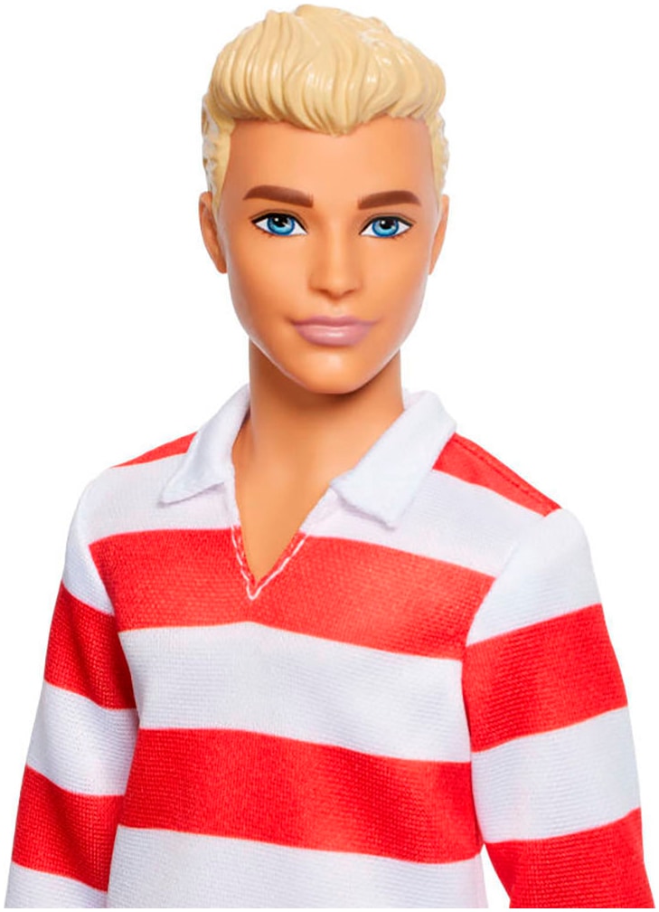 Barbie Anziehpuppe »Fashionista Ken-Puppe - Red and White Strip«