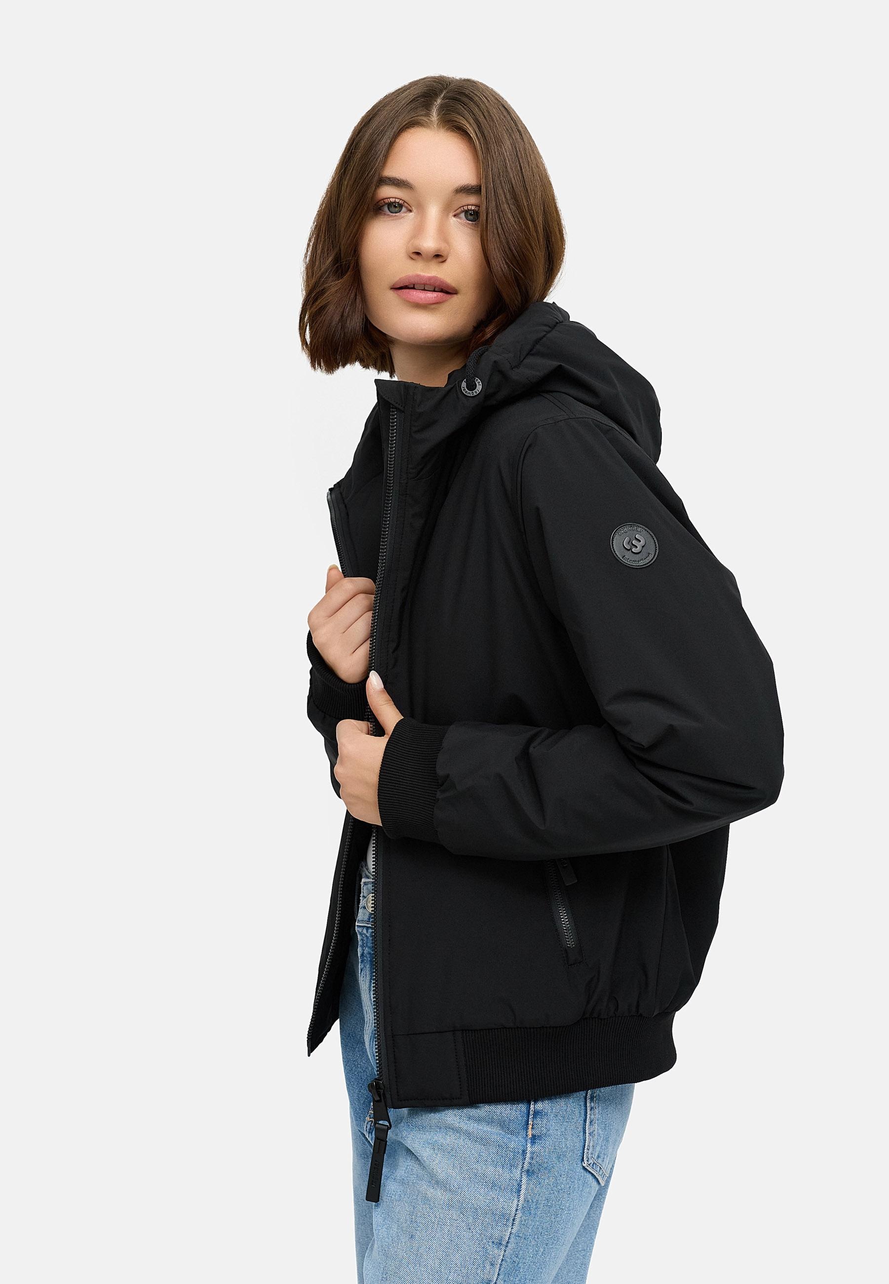 Ragwear Bomberjacke »Oggie Warm YOUMODO«, mit Kapuze, Wasserdichte Outdoorjacke mit Kapuze für den Übergang