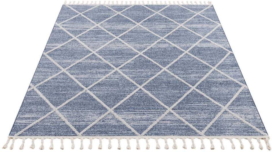 Carpet City Teppich "Art 2646" rechteckig 7 mm Höhe Läufer, Kurzflor, mit K günstig online kaufen