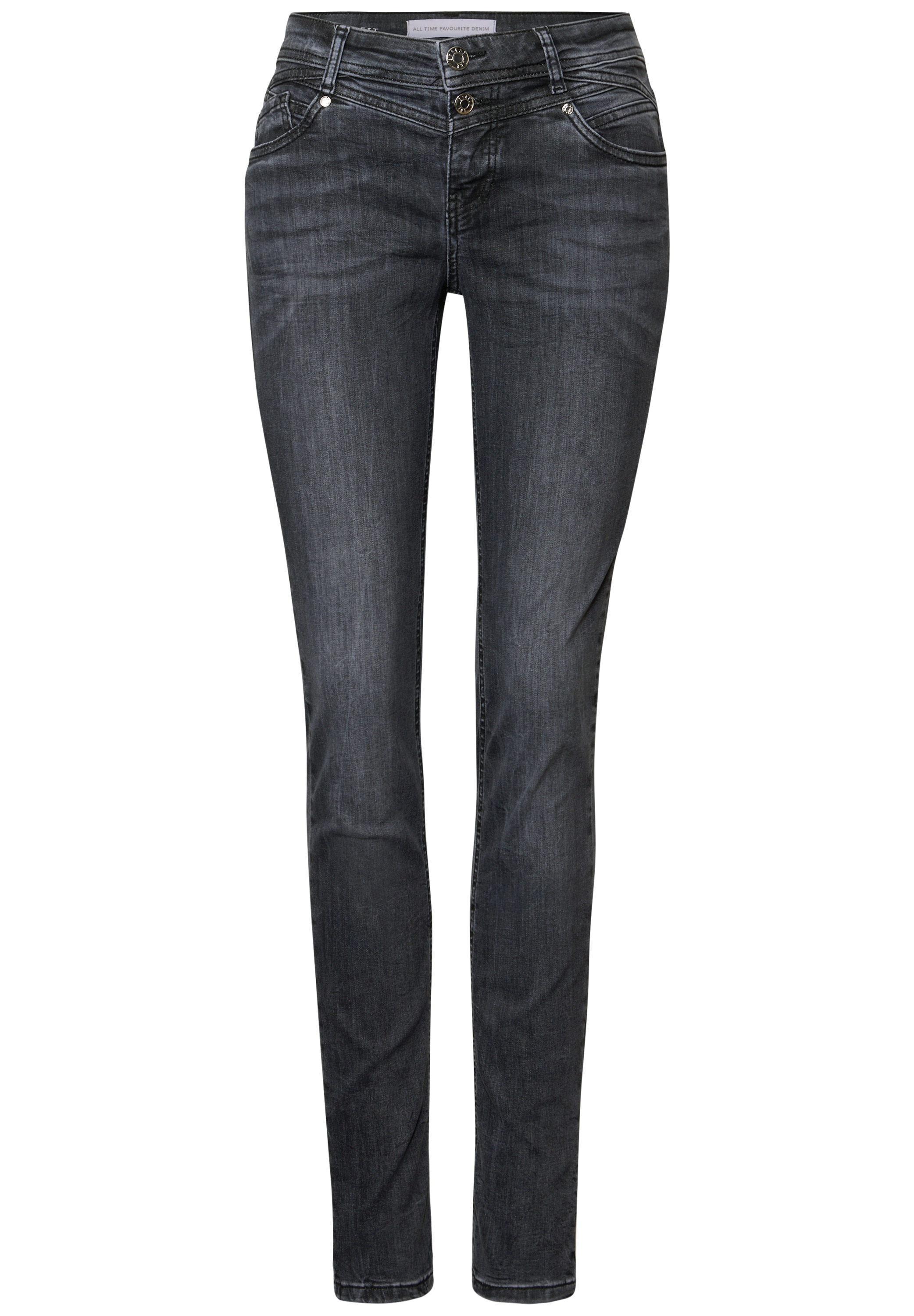 STREET ONE Regular-fit-Jeans »Style Jane«, im Five-Pocket Style