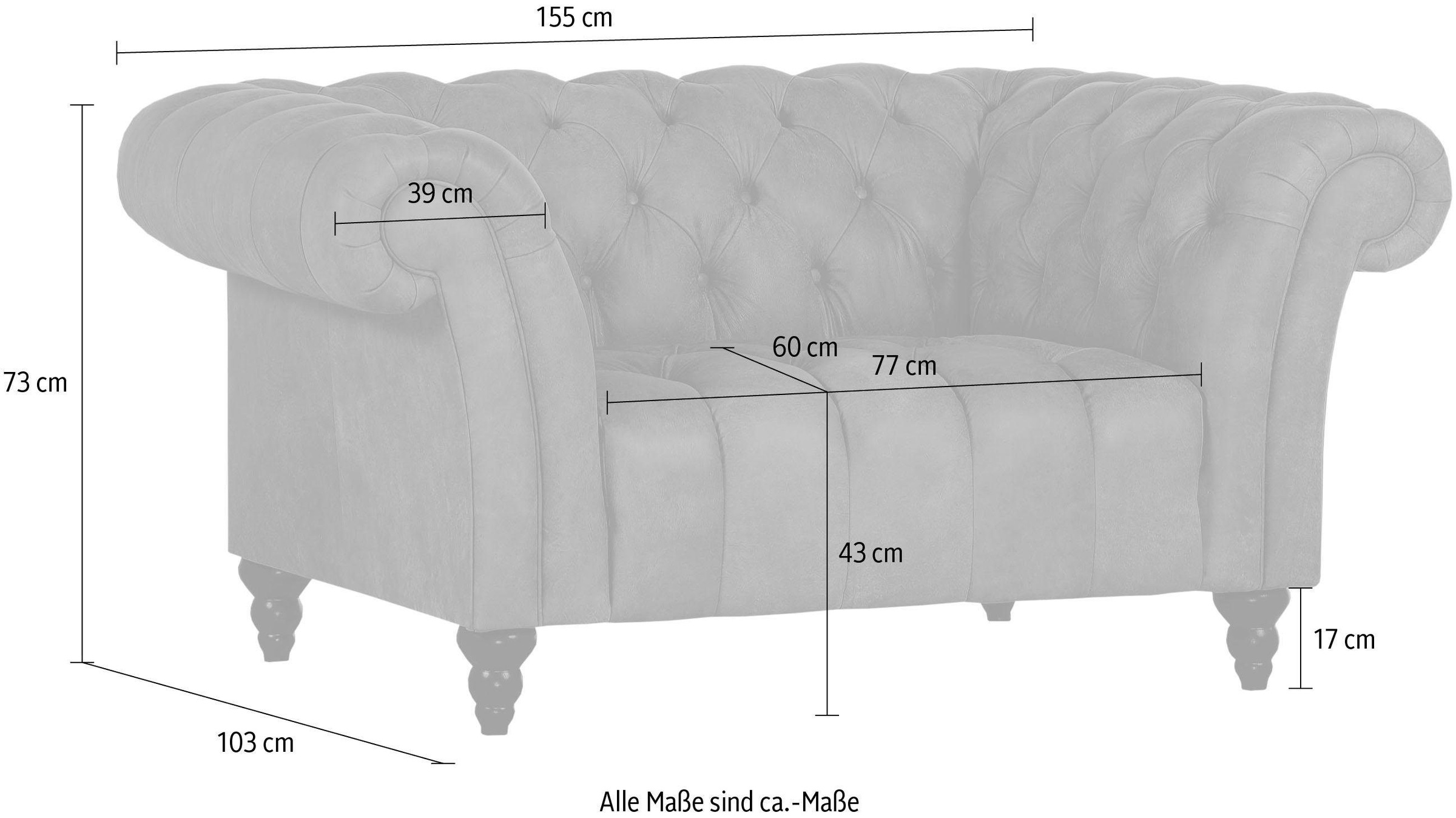 Gutmann Factory Sessel »Amazonas«, aus Anilinleder