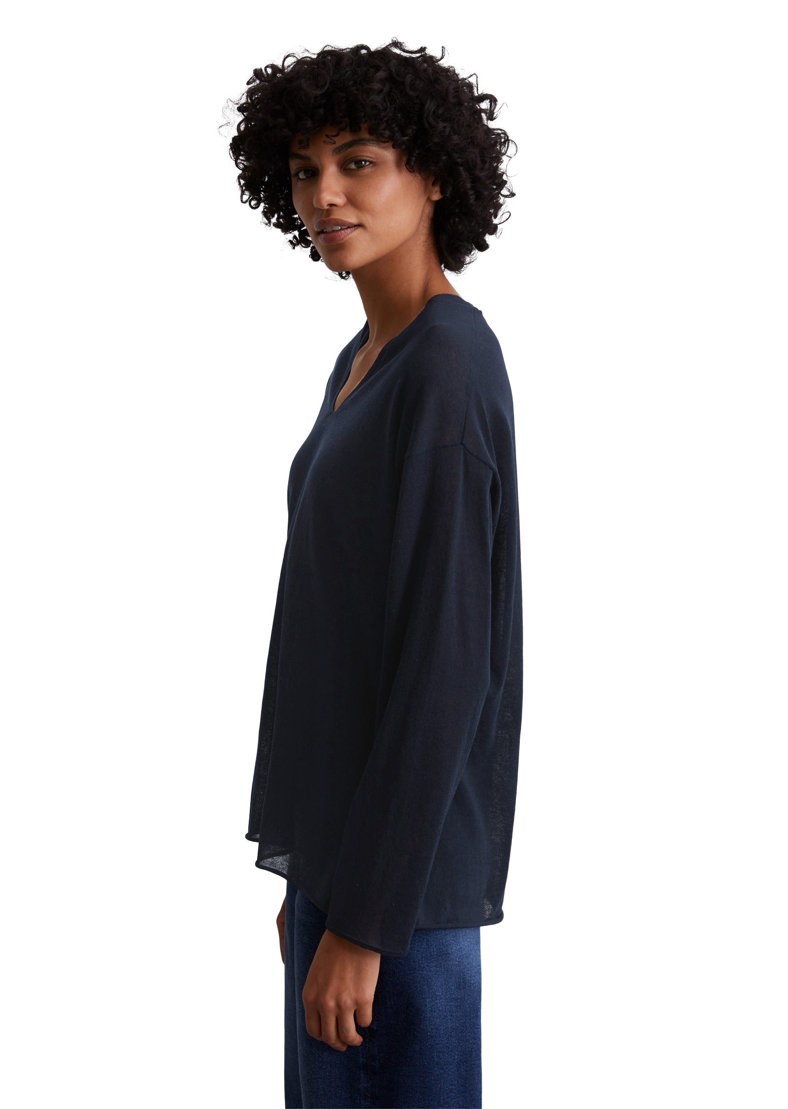 Marc O'Polo Strickpullover »aus Organic-Cotton-Mix«