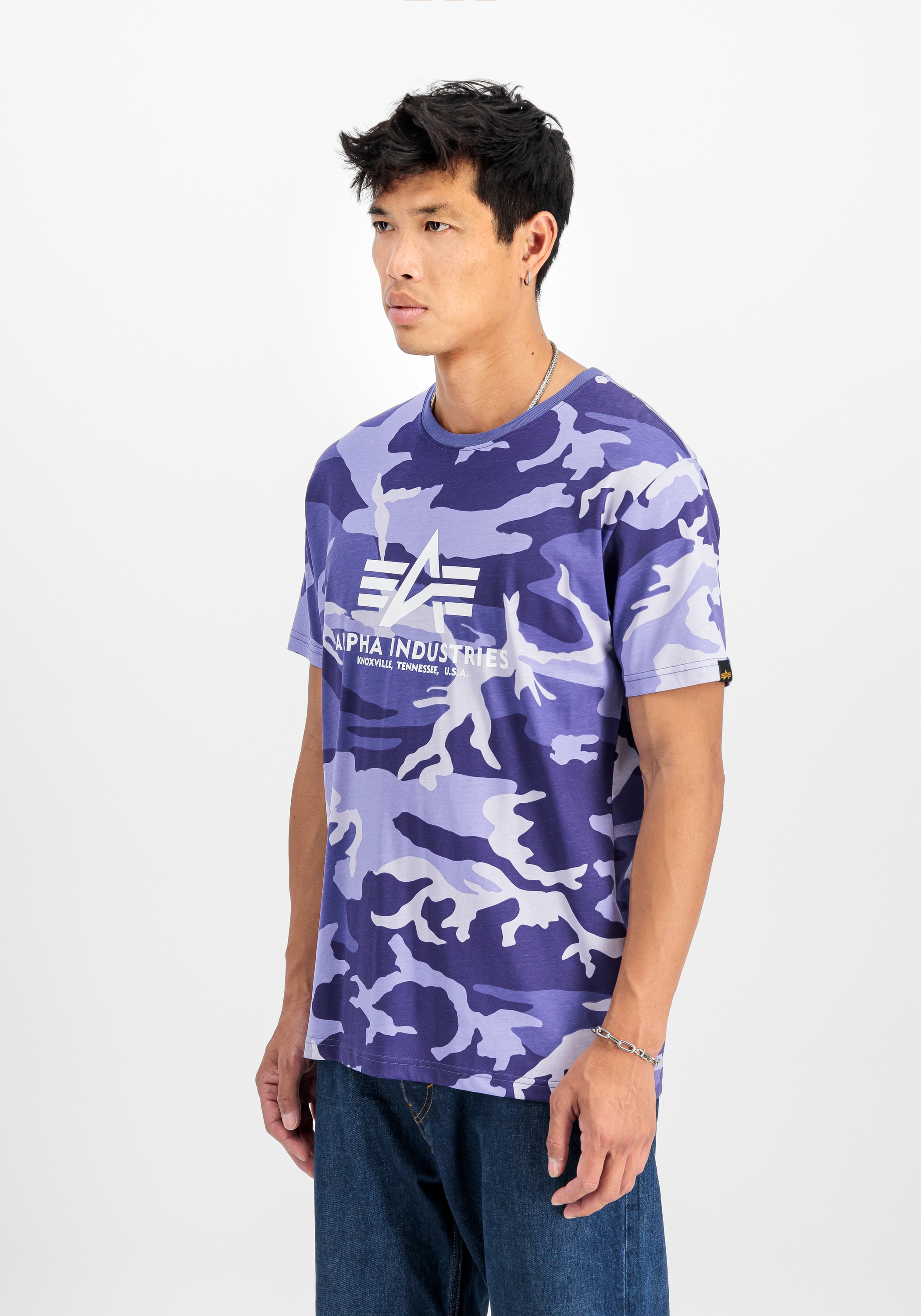 Alpha Industries T-Shirt "Basic T-Shirt BL Camo" günstig online kaufen