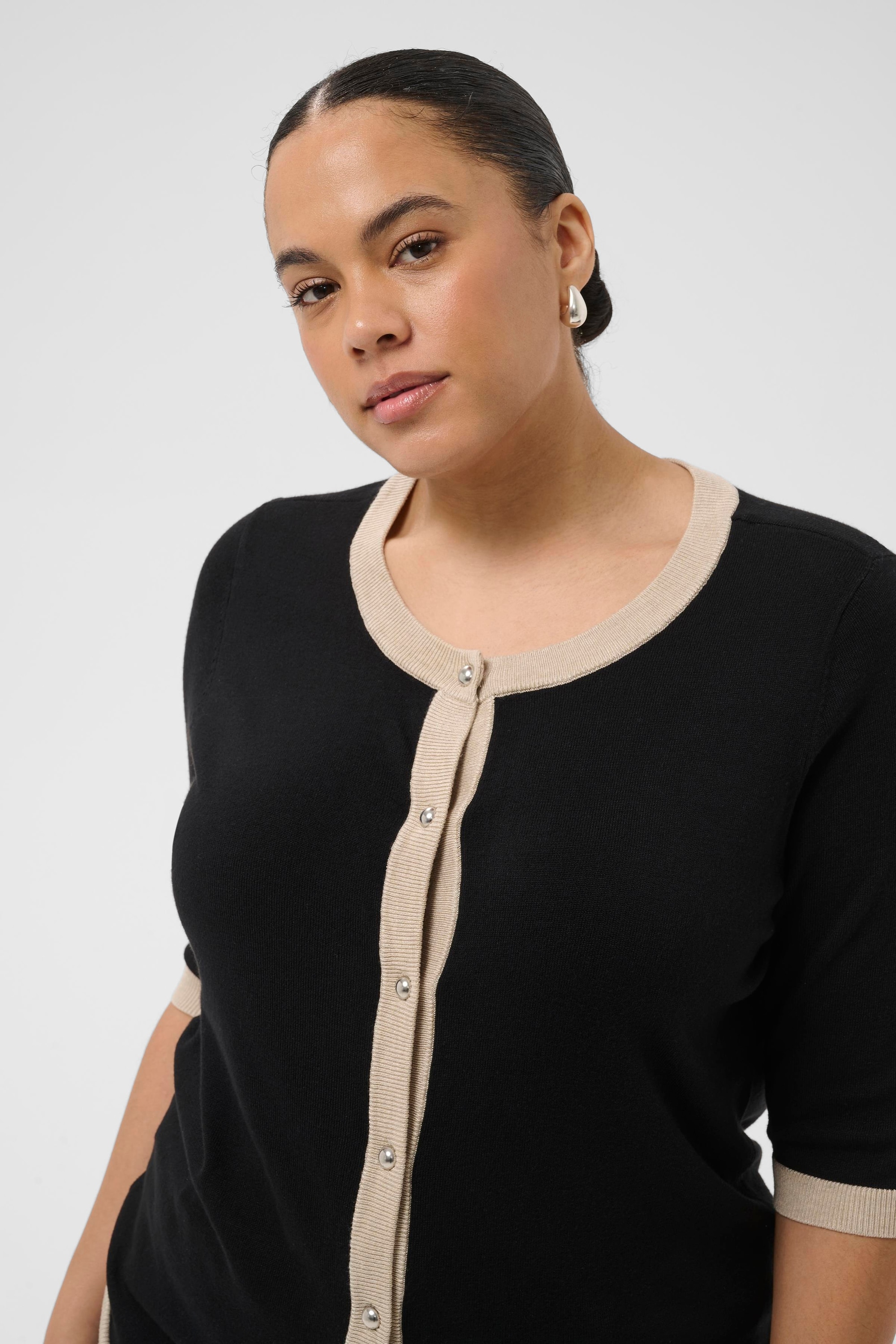 KAFFE Curve Strickjacke »Damen Strickjacke KClizzy«