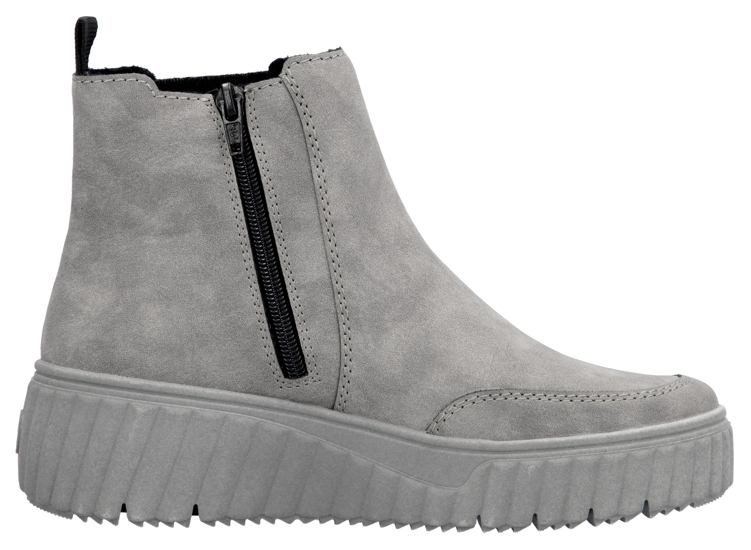 Rieker Chelseaboots, Schlupfboots, Keilstiefelette mit Anziehlasche