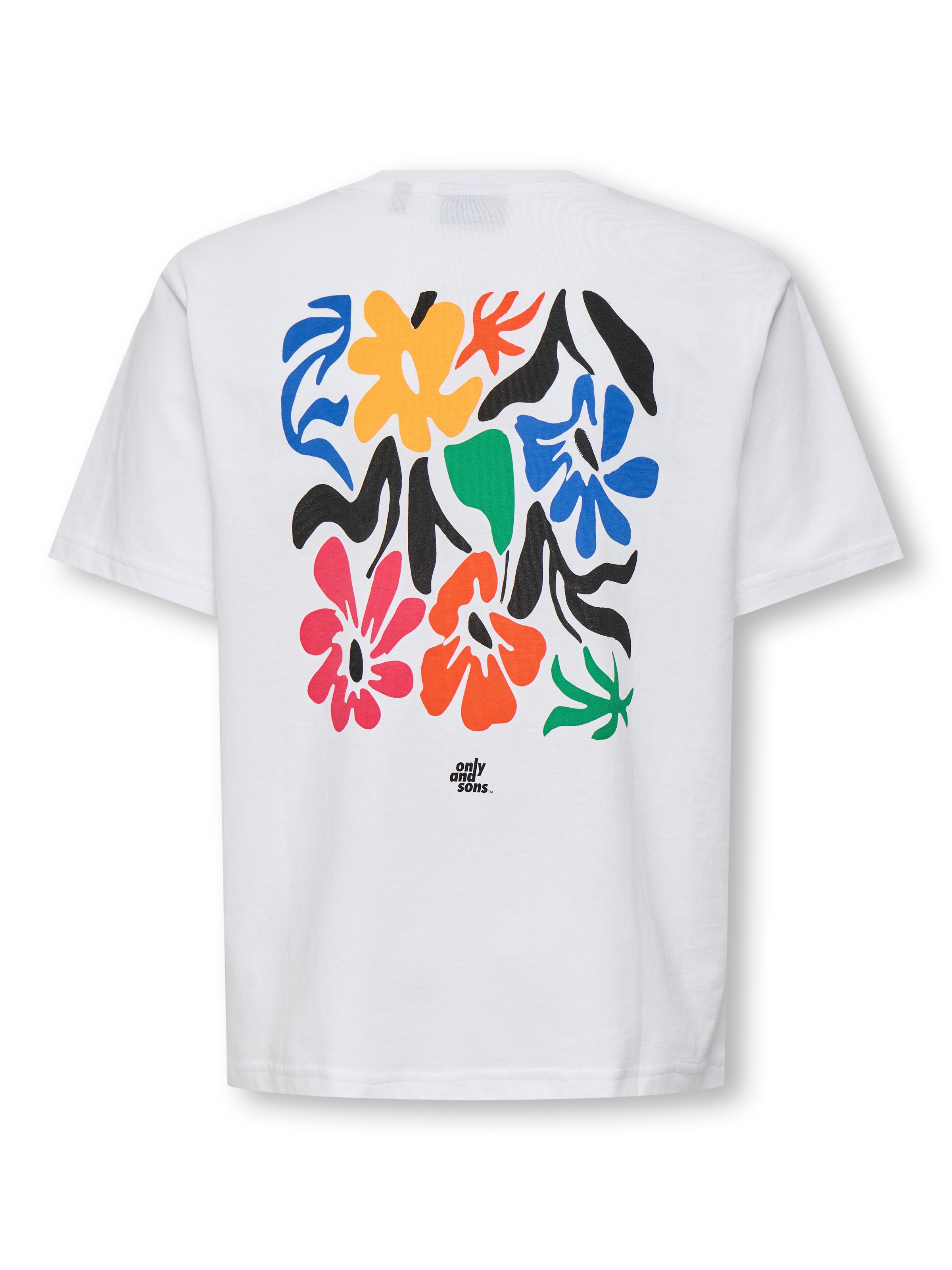 ONLY & SONS junior T-Shirt »OSJFRED LAURENT FLOW.  RLX SS JRS NOOS« Baumwolle, relaxed fit