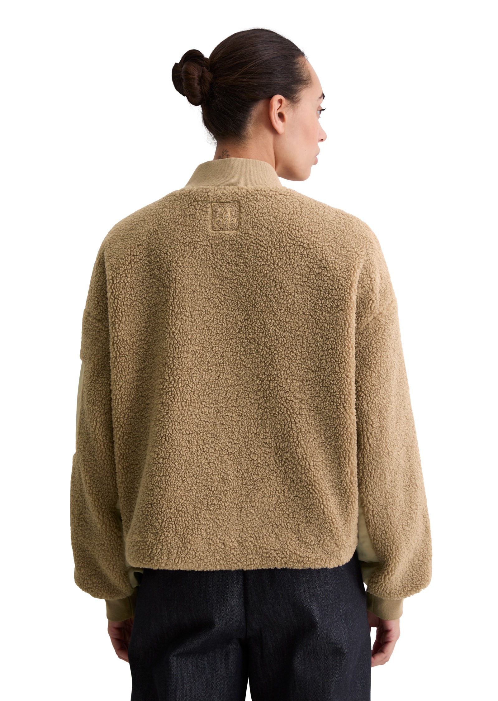 Thumbnail - Marc OPolo DENIM Outdoorjacke "aus weichem Curly-Plüsch" ohne Kapuze