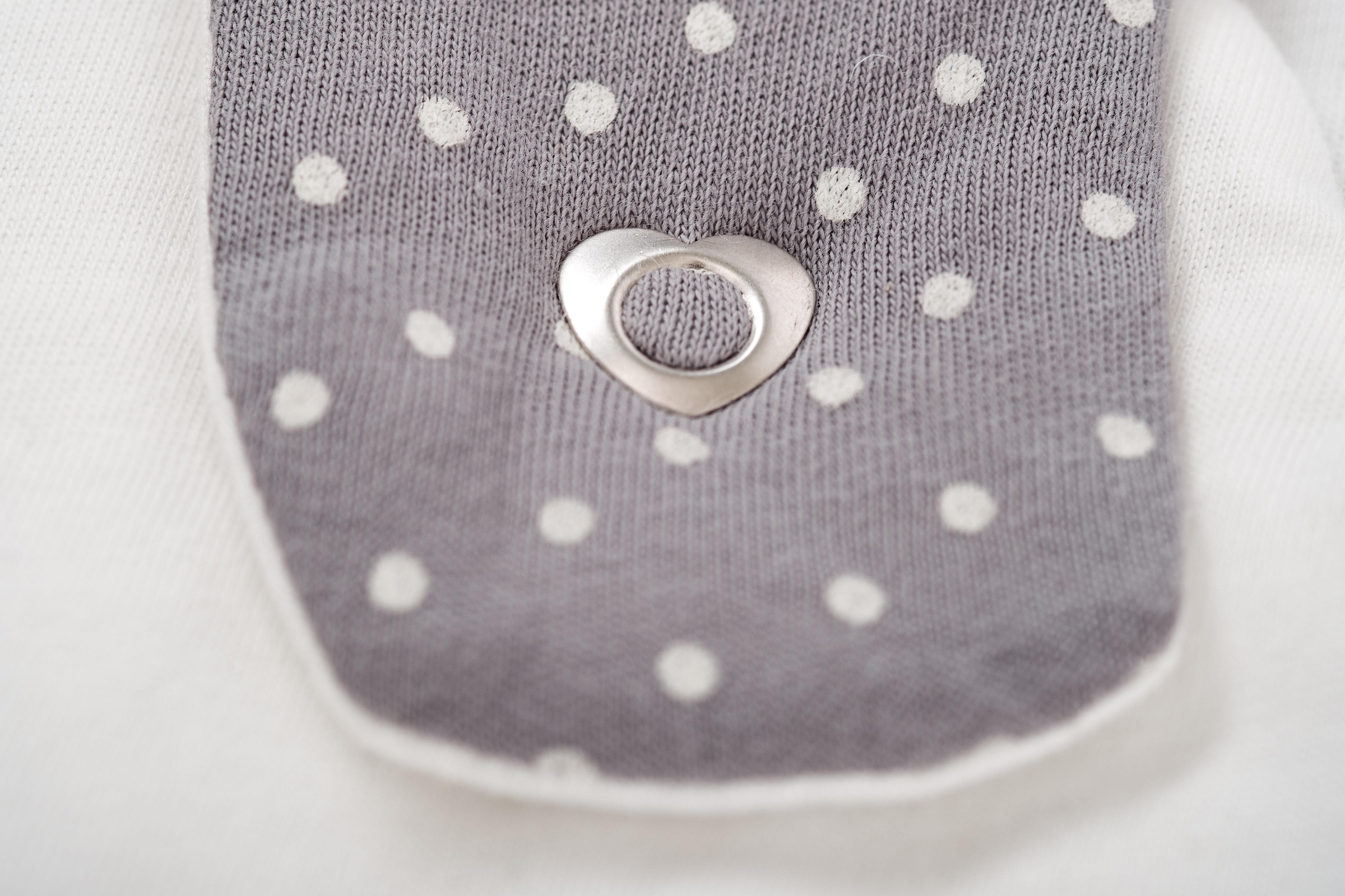 Träumeland Babyschlafsack »Außenschlafsack Pünktchen grau«