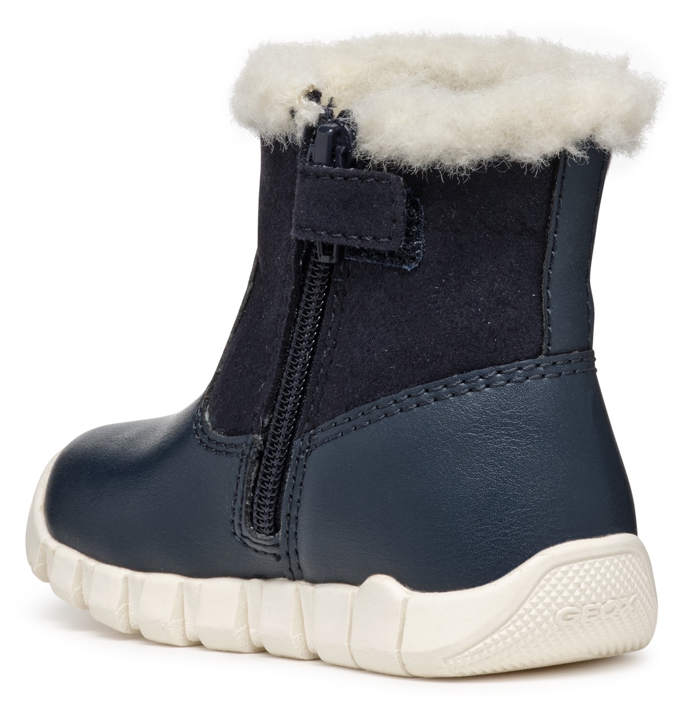 Geox Winterboots »B IUPIDOO GIRL B«, Klettstiefel, Babystiefel Winterstiefel mit Warmfutter