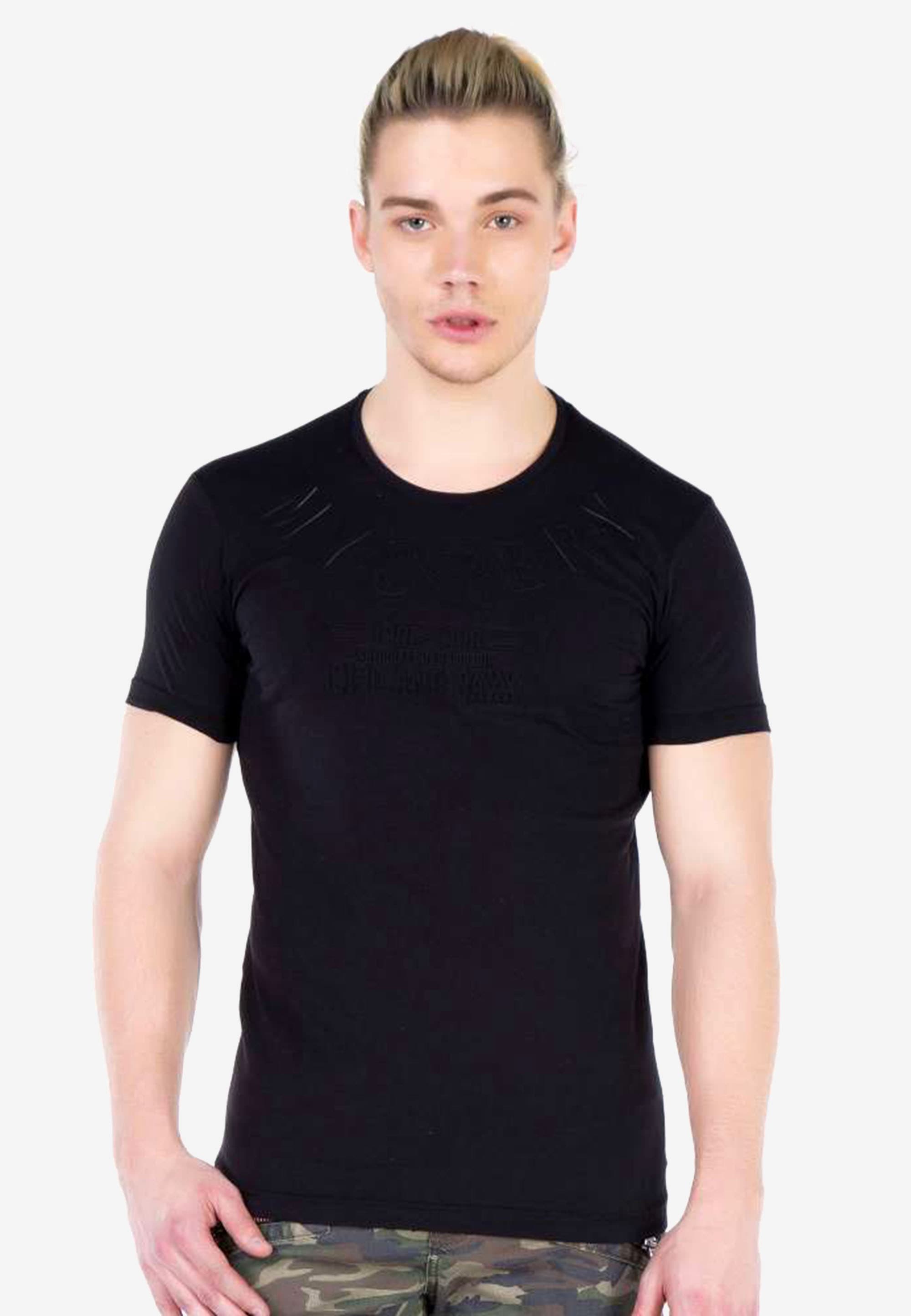 T-Shirt, im coolen Basic-Design