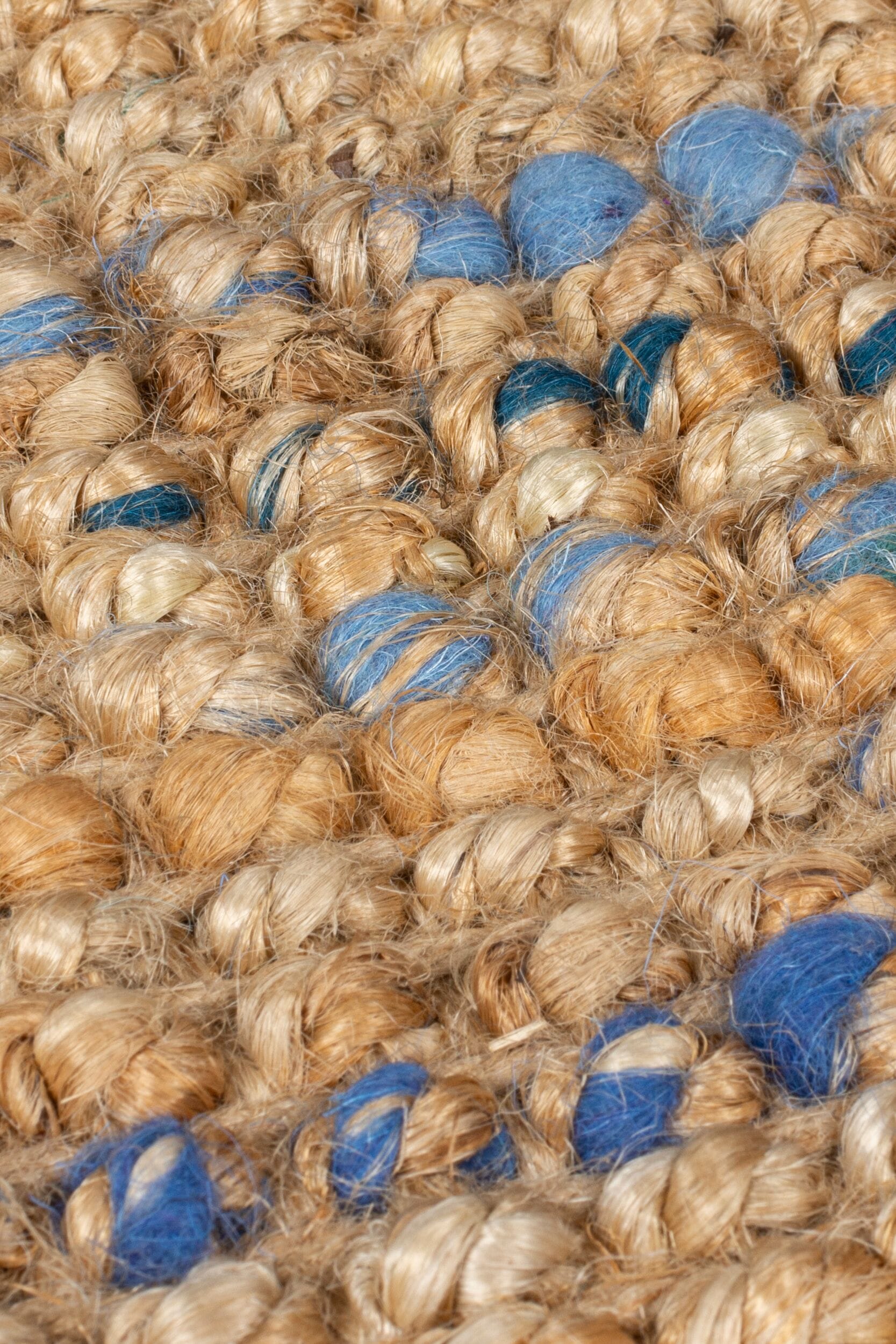FLAIR RUGS Läufer »Jute Boucle«, rechteckig, 7 mm Höhe, aus 100% Jute, mit Fransen, aus Naturfasern