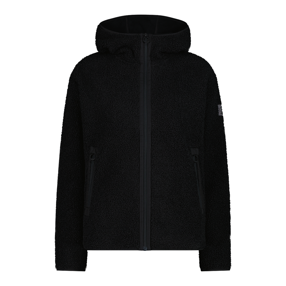 CMP Kapuzenplüschjacke, (1 St.)