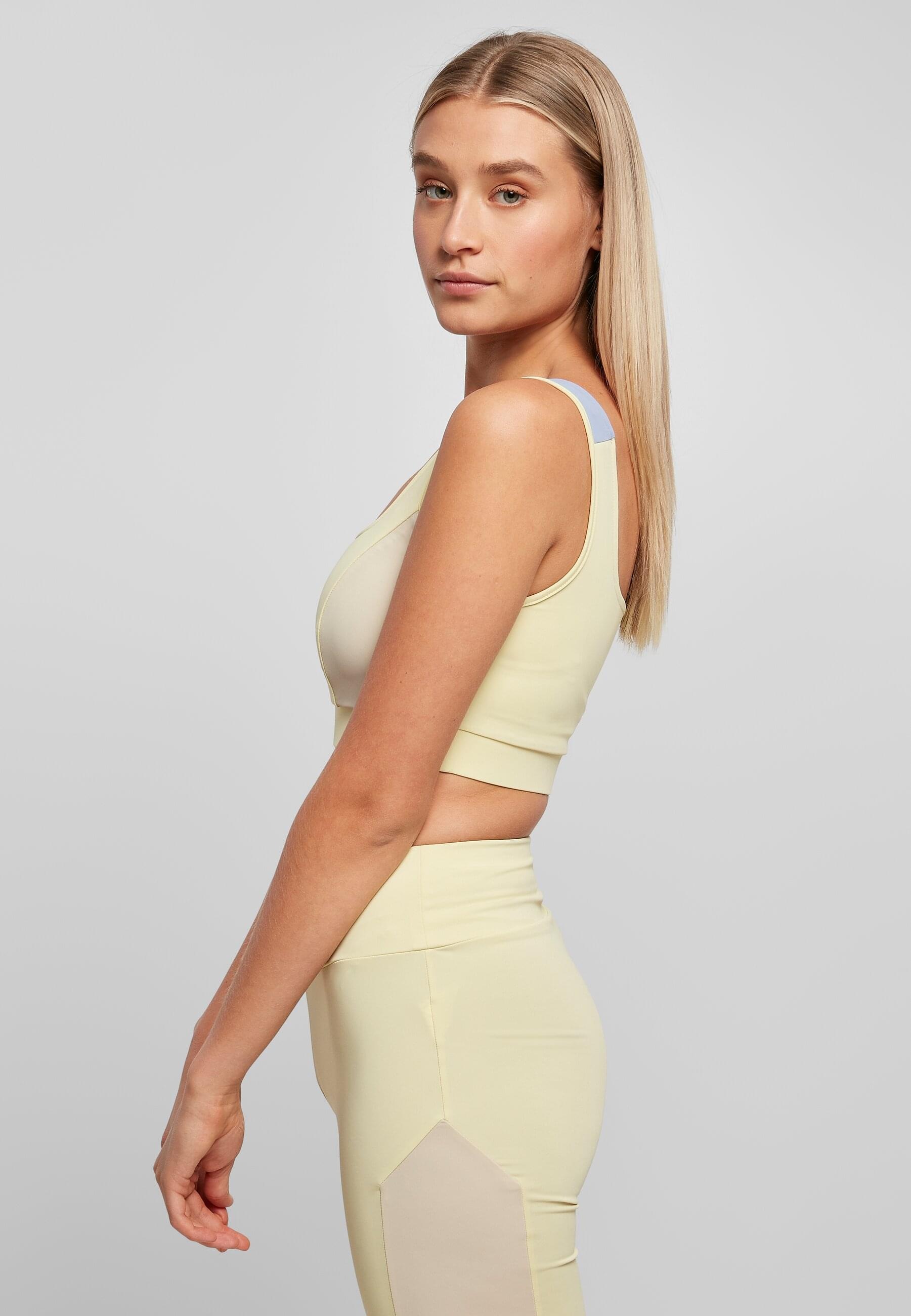 URBAN CLASSICS Sport-BH »Damen Ladies Color Block Bra«