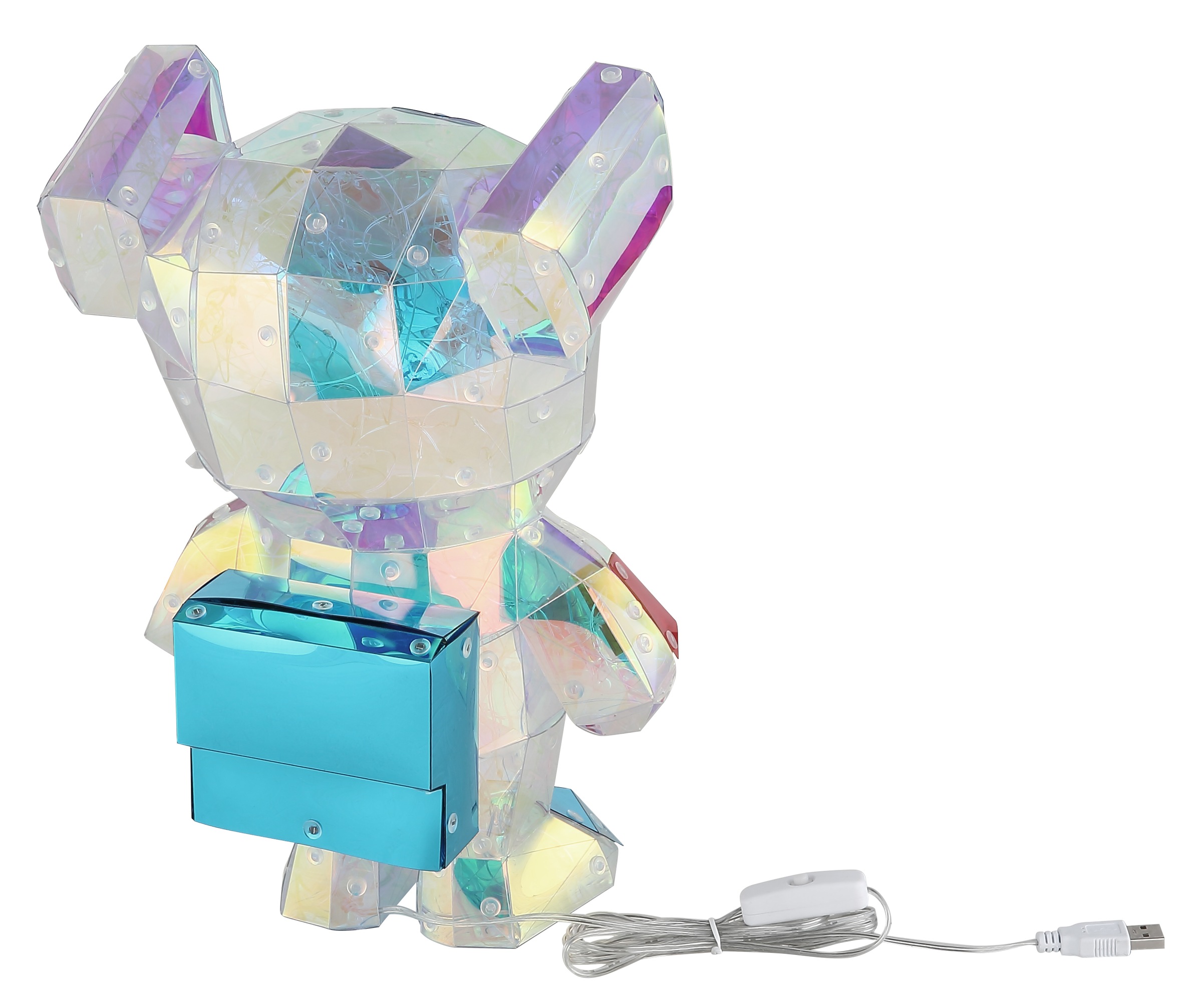 GLOBO LIGHTING Tischleuchte »BRONDAR« LED-Modul 1 Stk. Kaltweiß Tischlampe Nachttischlampe Deko-Tischleuchte Schlafzimmer