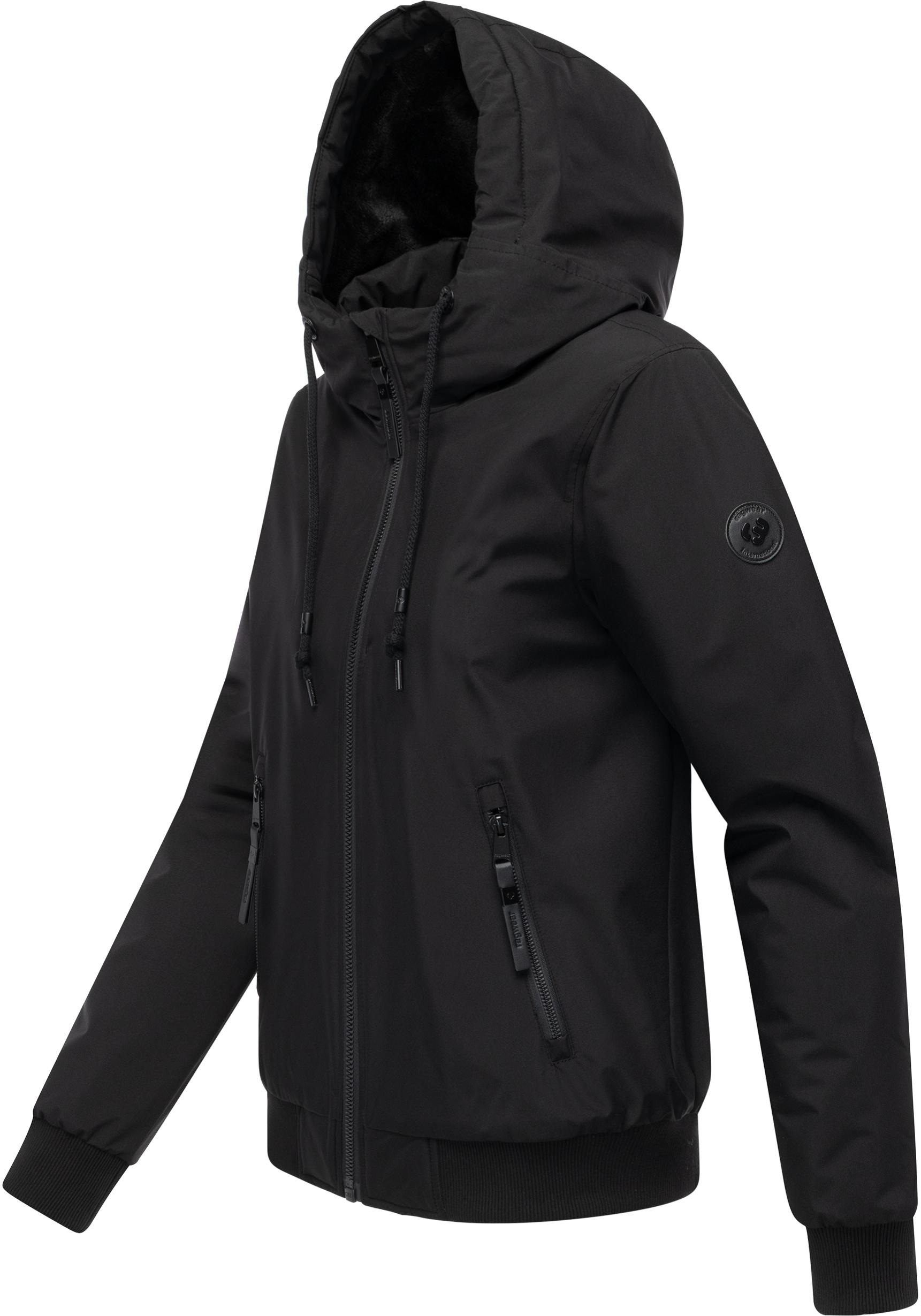 Ragwear Bomberjacke »Oggie Warm YOUMODO«, mit Kapuze, Wasserdichte Outdoorjacke mit Kapuze für den Übergang