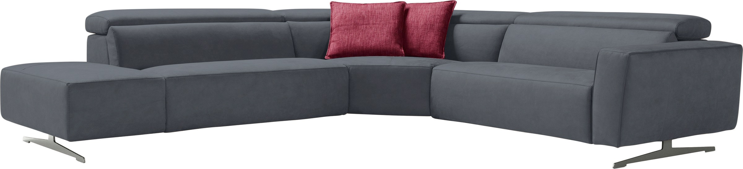 Egoitaliano Ecksofa "Stefanie-e, Designsofa der Extraklasse, bequem mit hoh günstig online kaufen