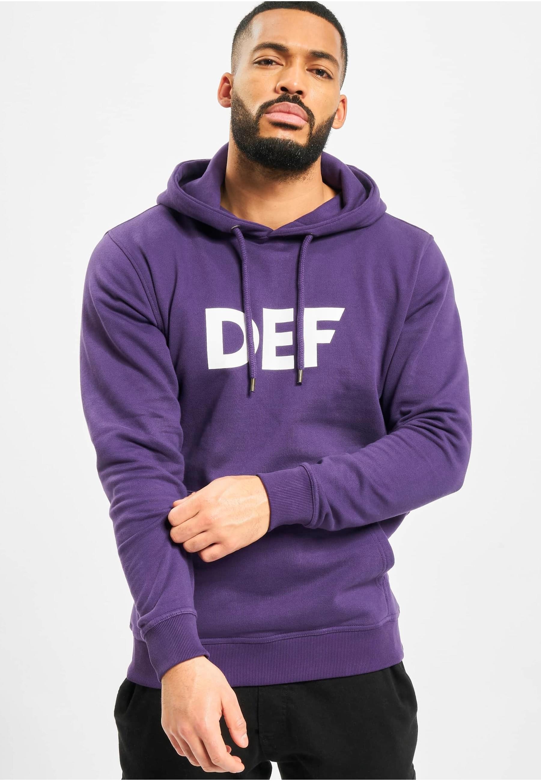DEF Sweatshirt »DEF Herren Mitarbeiter Hoody«, (1 tlg.)