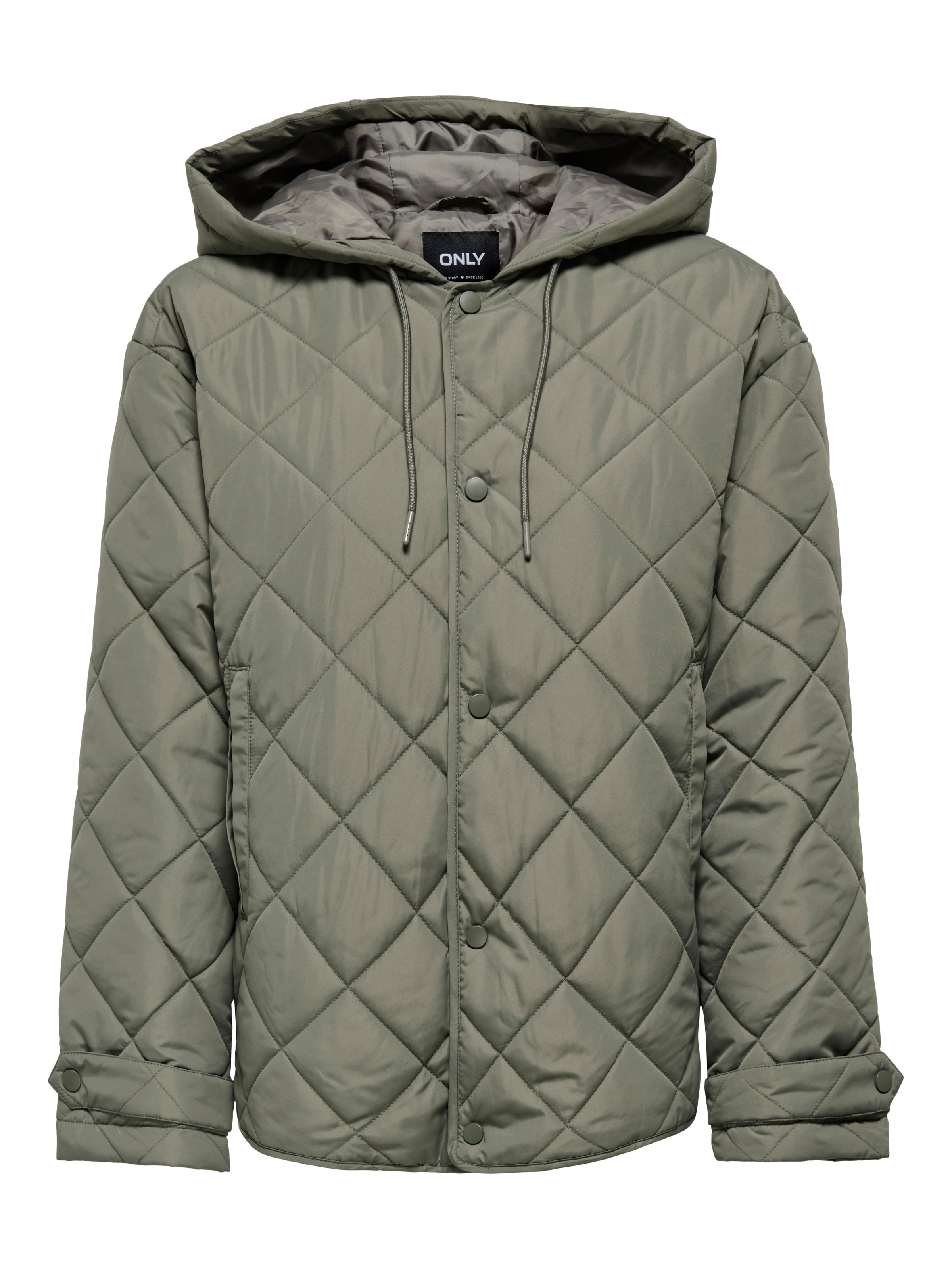 ONLY Steppjacke »ONLJULIET QUILTED HOOD JACKET NOOS OTW« mit Kapuze Kunstfaser