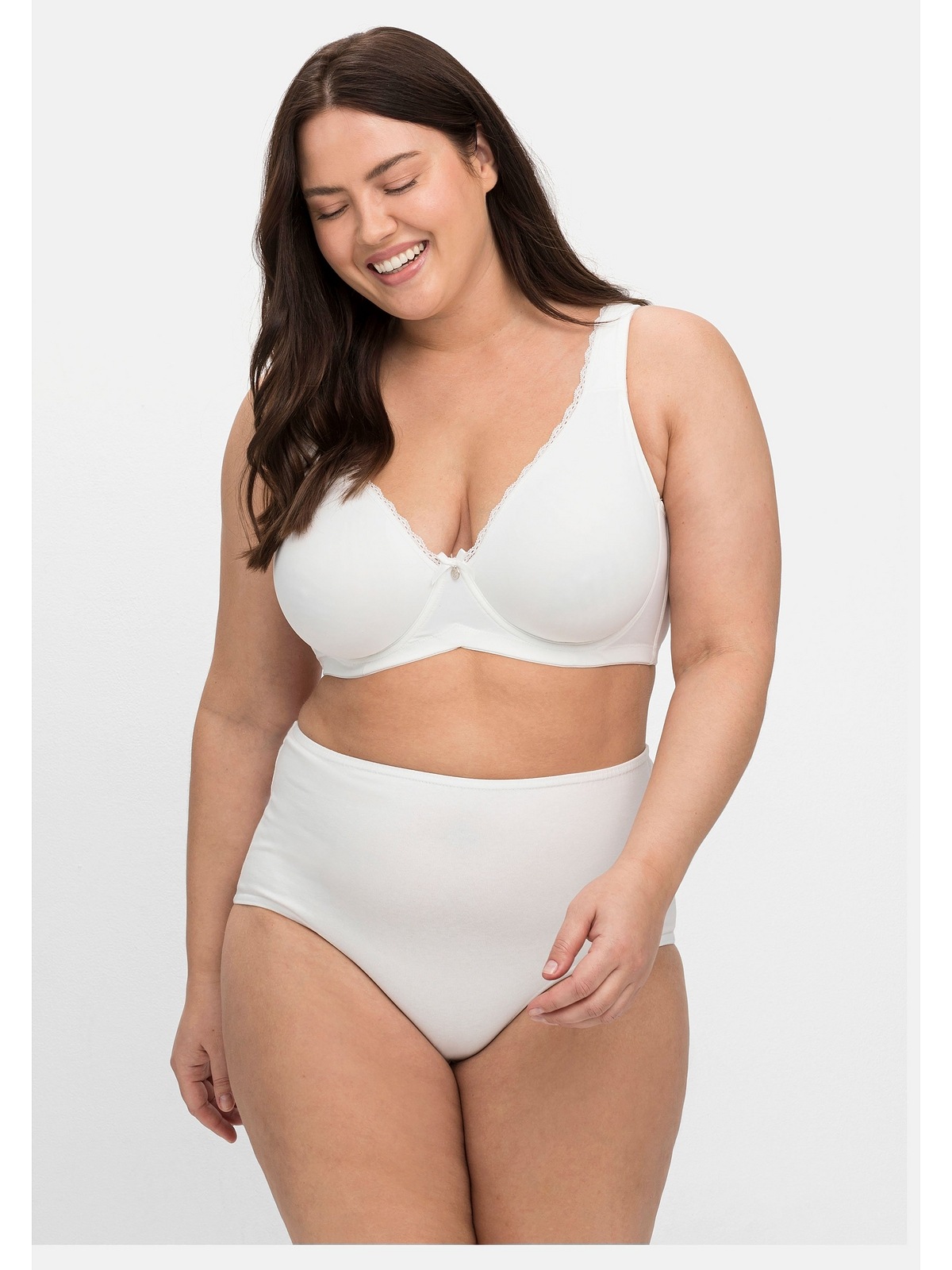 Sheego Slip »Große Größen«, (Spar-Pack), im 8er-Pack, extrahohe Leibhöhe