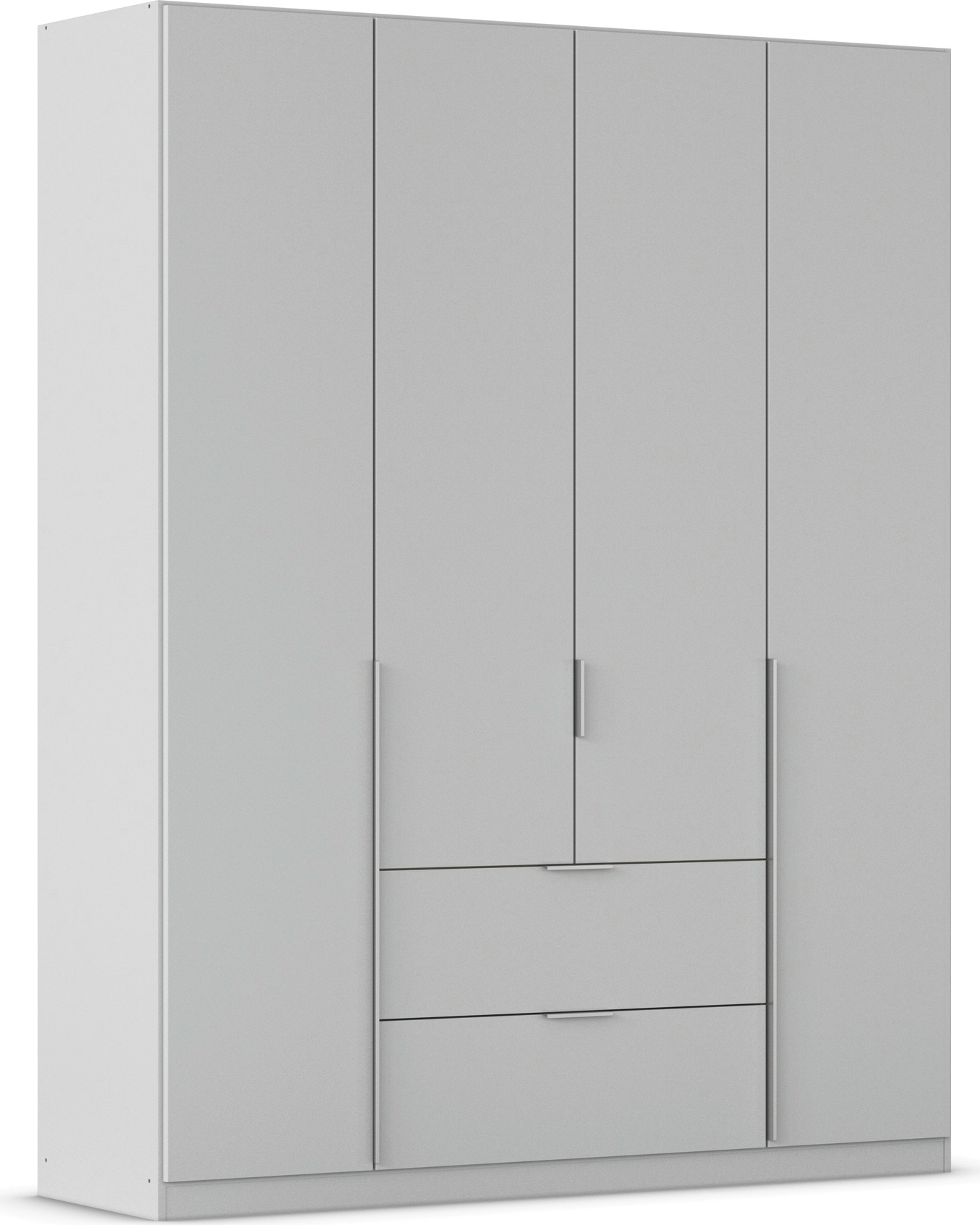 OTTO home Drehtürenschrank "Kleiderschrank Schrank Garderobe AGORDO mit Dekor- oder Hochglanzfront" in zwei Griff-Farben, Breite 181 cm, mit Außenschubkästen, Serie in 7 Breiten und 2 Höhen MADE IN GERMANY