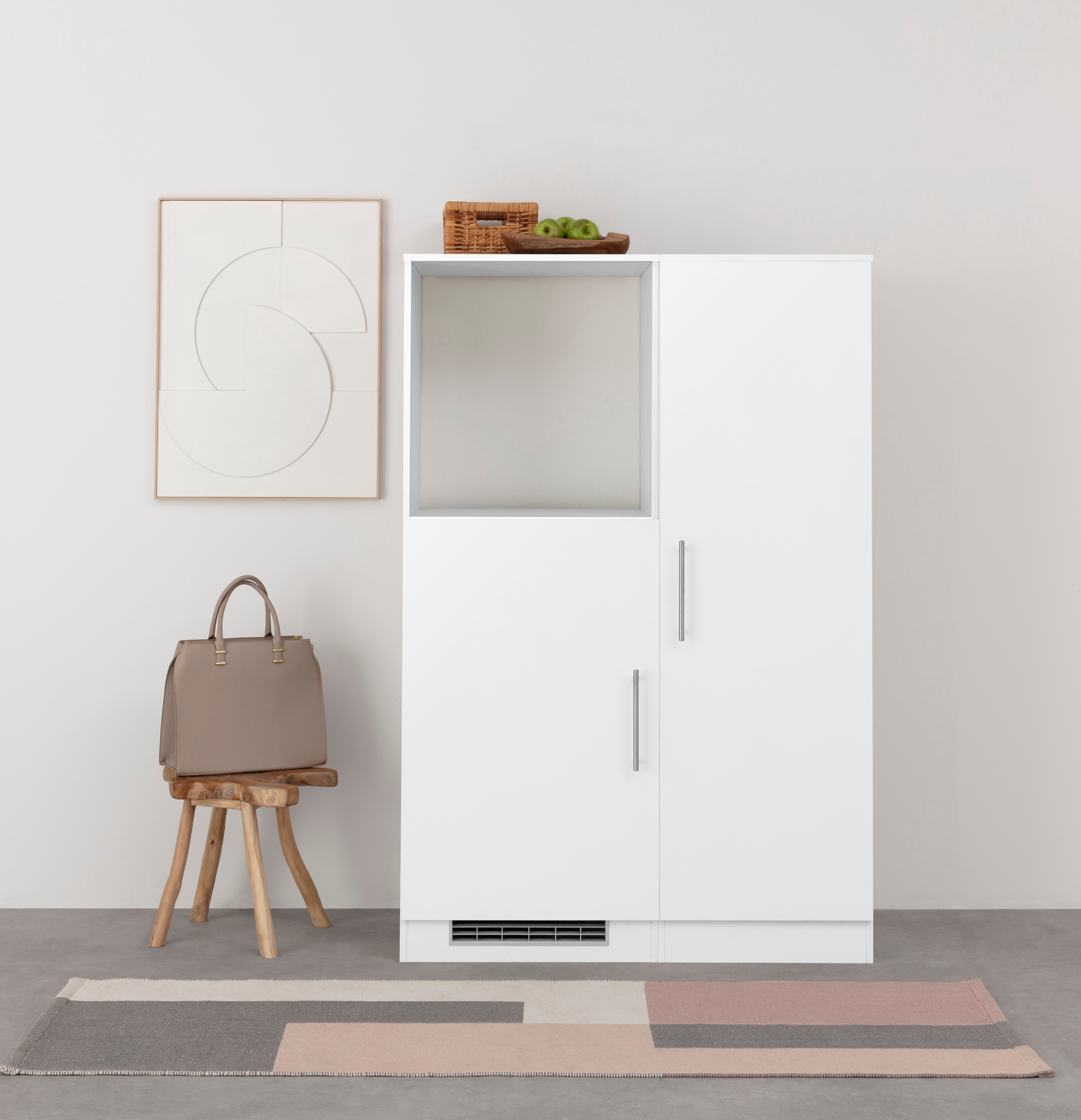 wiho Küchen Küche »"Cali"«, Back-/Kühlmodul, wahlweise mit E-Geräten, Breite 110 cm