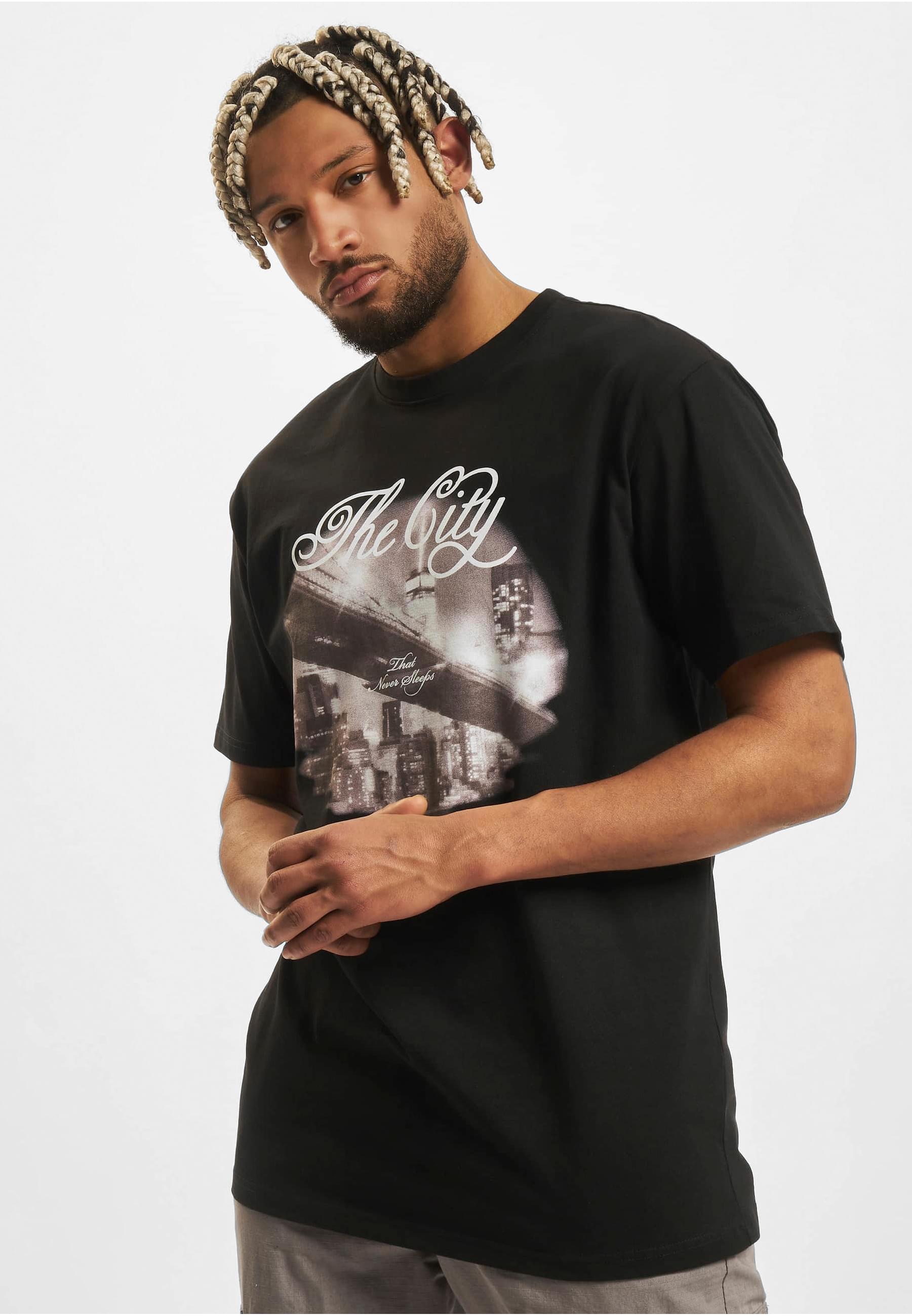 Thumbnail - Upscale by Mister Tee Kurzarmshirt "Upscale by Mister Tee Herren The City Oversize Tee", (1 tlg.)