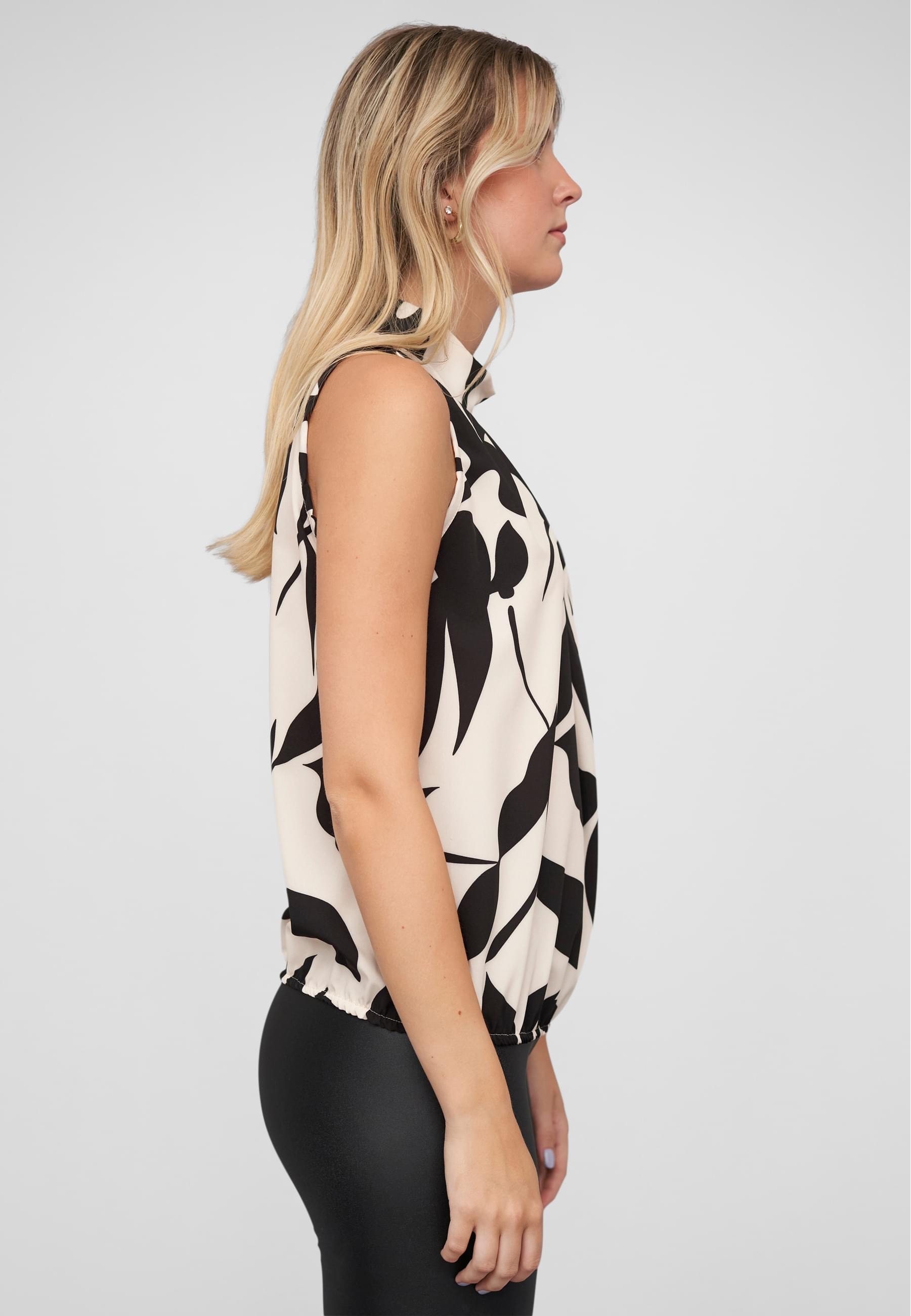 CLOUD 5IVE T-Shirt »CLOUD 5IVE Choker Top with all over floral print« 1 Stk.