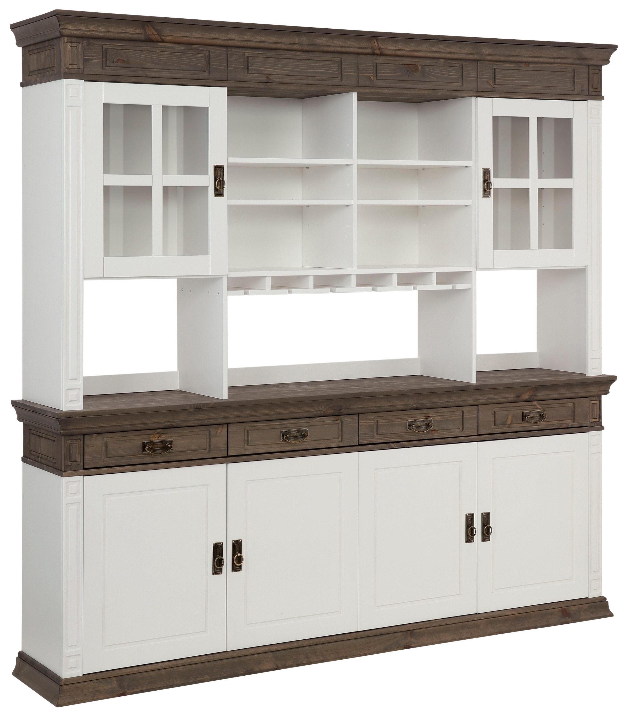 Home affaire Sideboard »Vinales«, Kommode im klassischen Landhausstil, Breite 202 cm