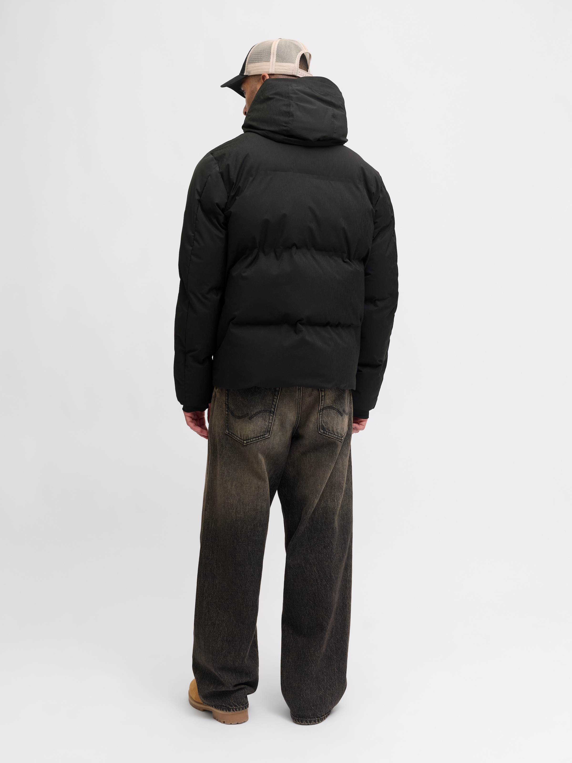 Jack & Jones Steppjacke »JCOFUSION TECHNICAL PUFFER JACKET SN« mit Kapuze