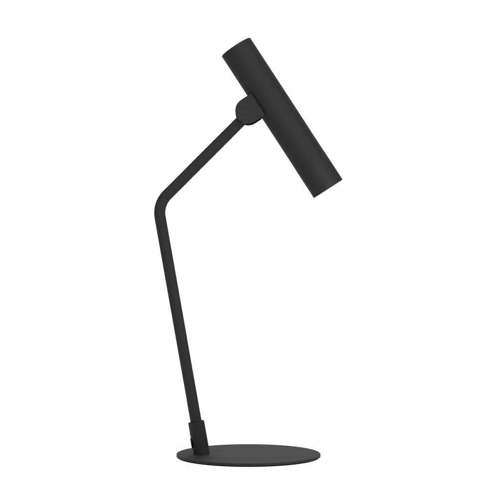 EGLO Tischleuchte »ALMUDAINA«, 1 flammig-flammig, Nachttischlampe, Metall in Schwarz, Schlafzimmer und Wohnzimmer, Lampe