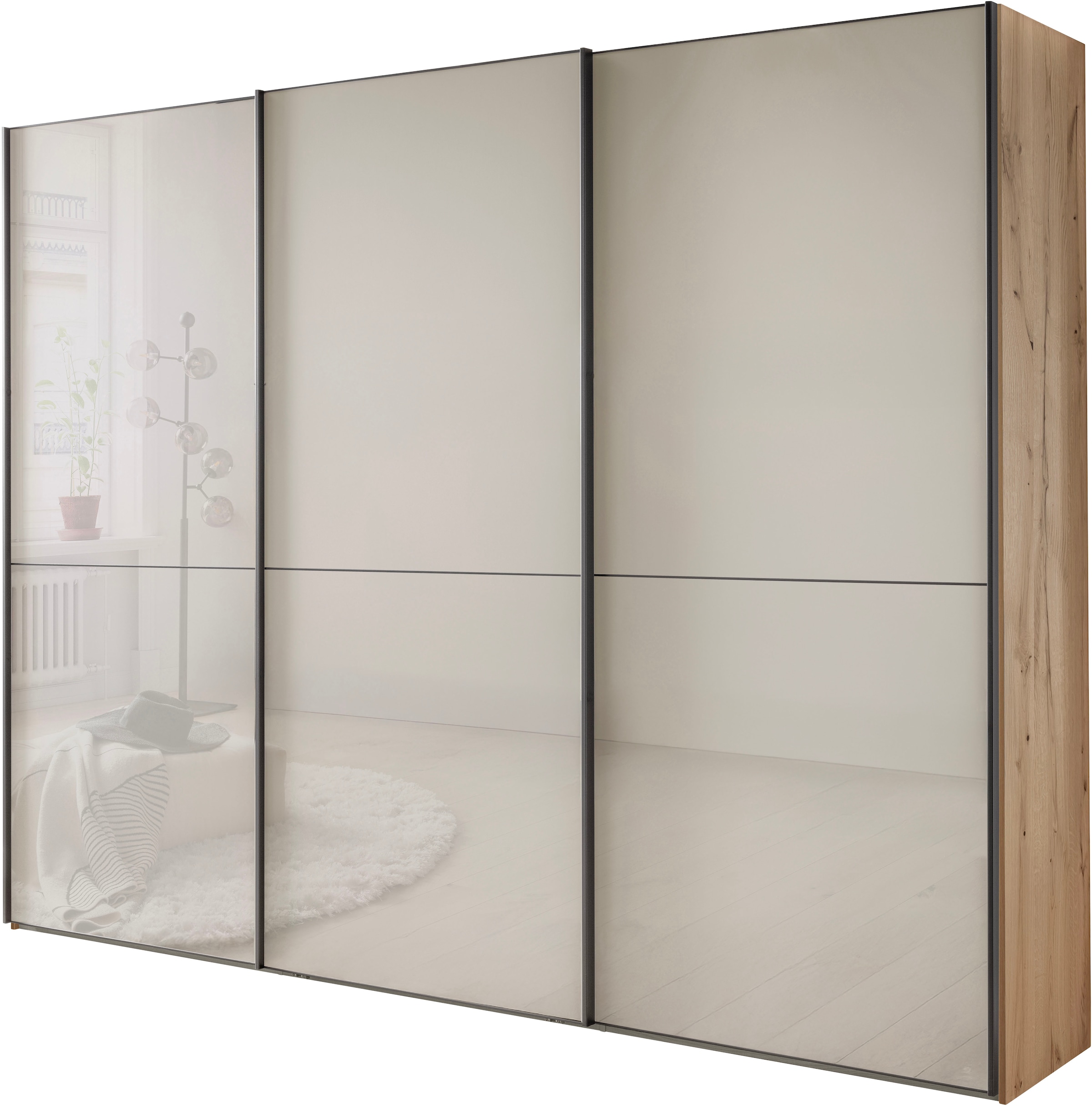 WIEMANN Schwebetürenschrank "Phoenix, Made in Germany, modernes Design, Hig günstig online kaufen