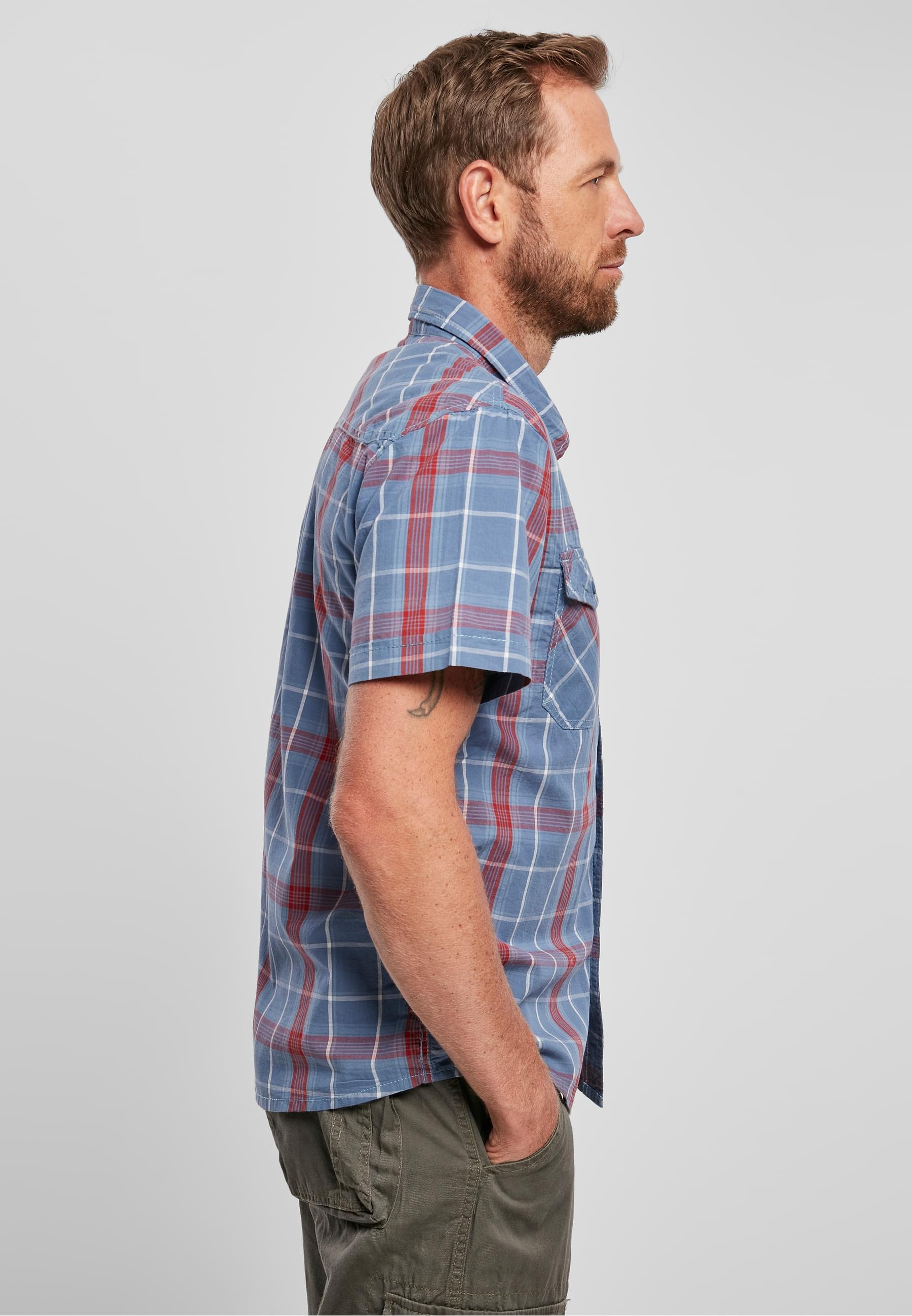 Brandit Langarmhemd »Brandit Herren Roadstar Shirt«, (1 tlg.)