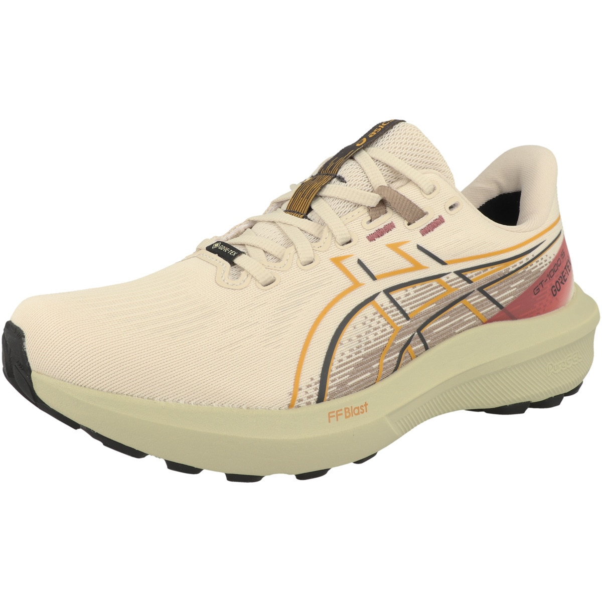 Asics Laufschuh »Asics GT-1000 15 GTX Laufschuhe Herren Schuhe«  Zuglasche an der Ferse