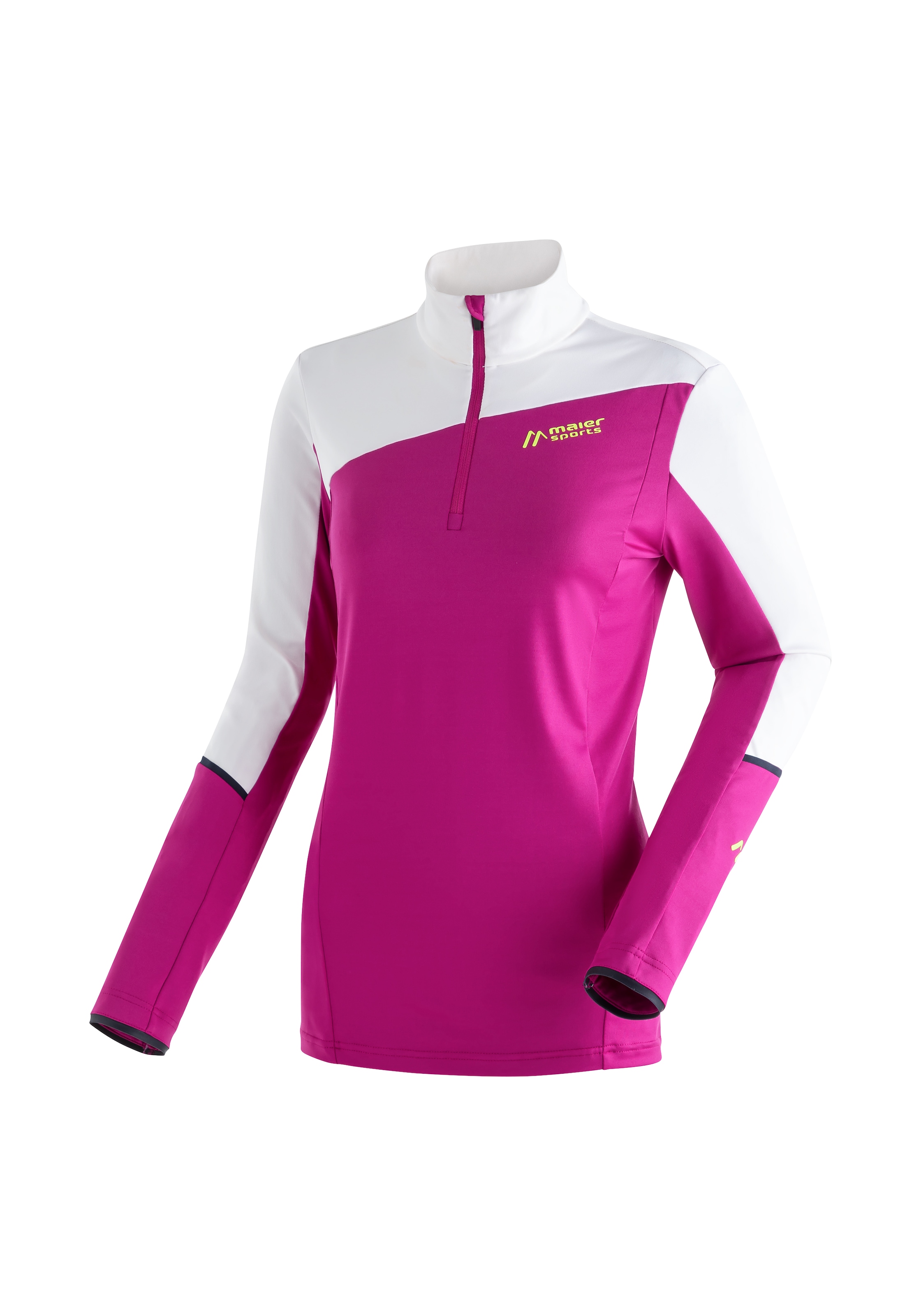 Maier Sports Funktionsshirt "Fast Flare W", Leichter, elastischer Midlayer in modern designtem Look