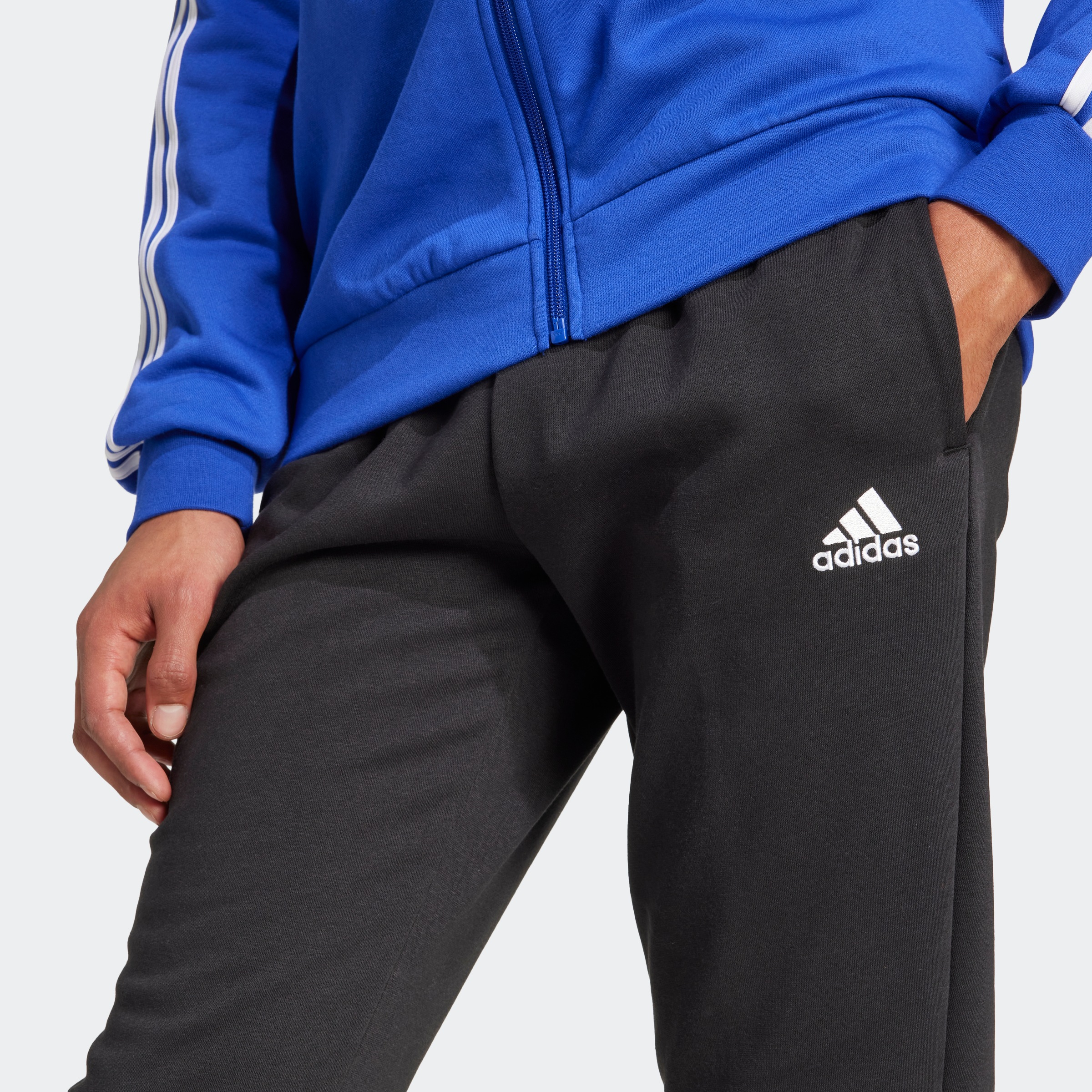 adidas Sportswear Trainingsanzug »BASIC 3-STREIFEN«, (2 tlg.)