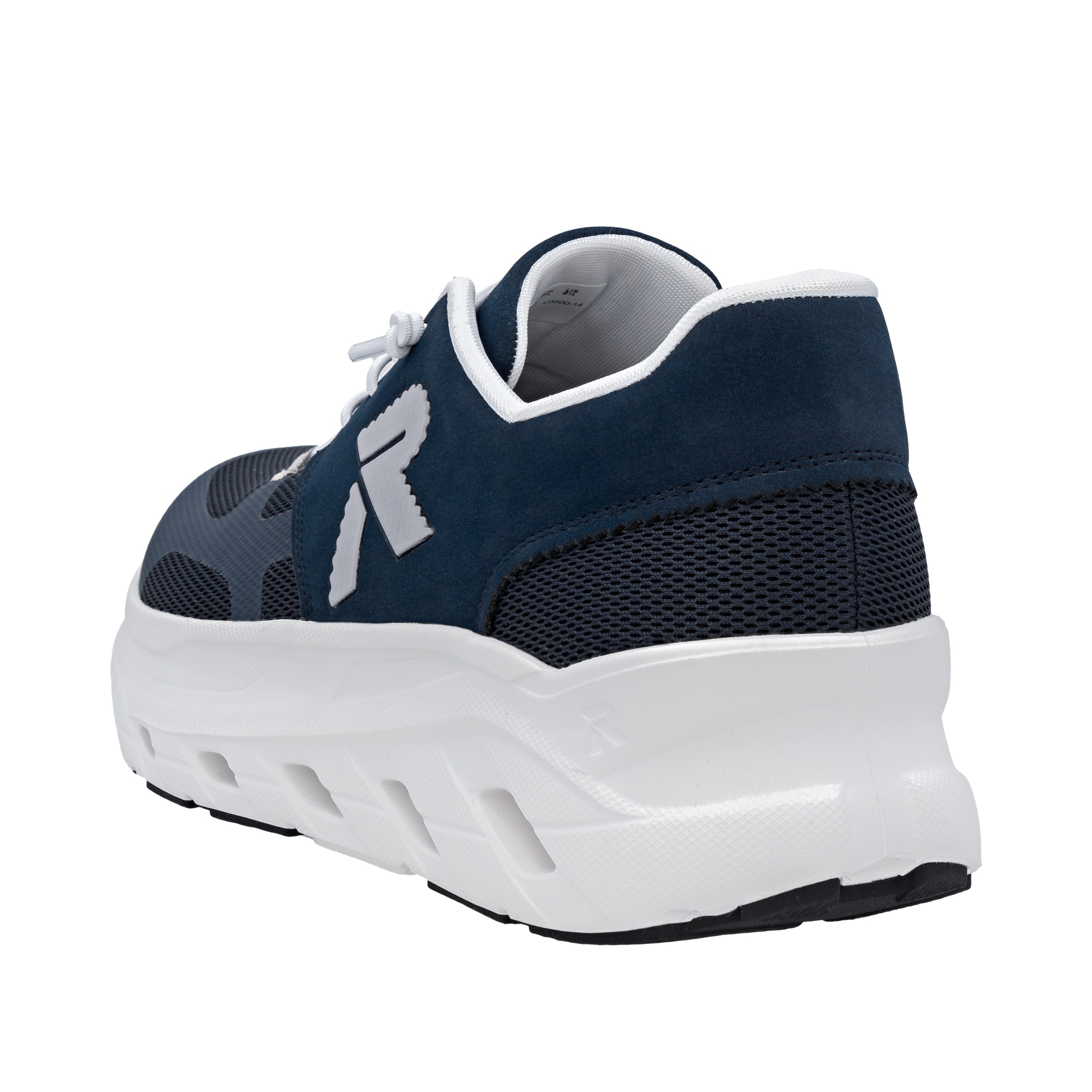 RIEKER Sport Slip-On Sneaker, Freizeitsneaker, Halbschuh, Schlupfschuh mit gepolstertem Schaftrand