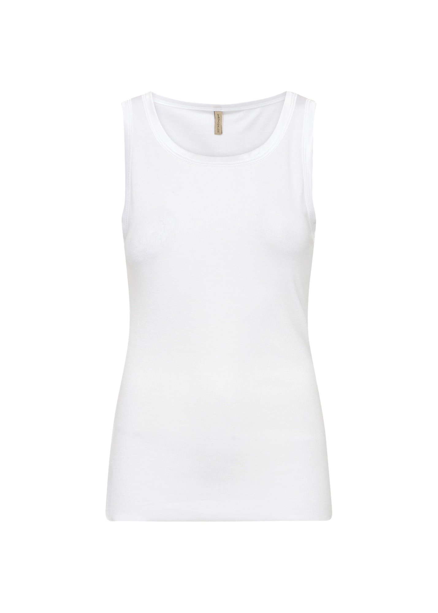 soyaconcept Tanktop »SC-RYAN 1«, elastisches Basic-Top in Viskose-Ripp-Qualität, super zum Unterziehen