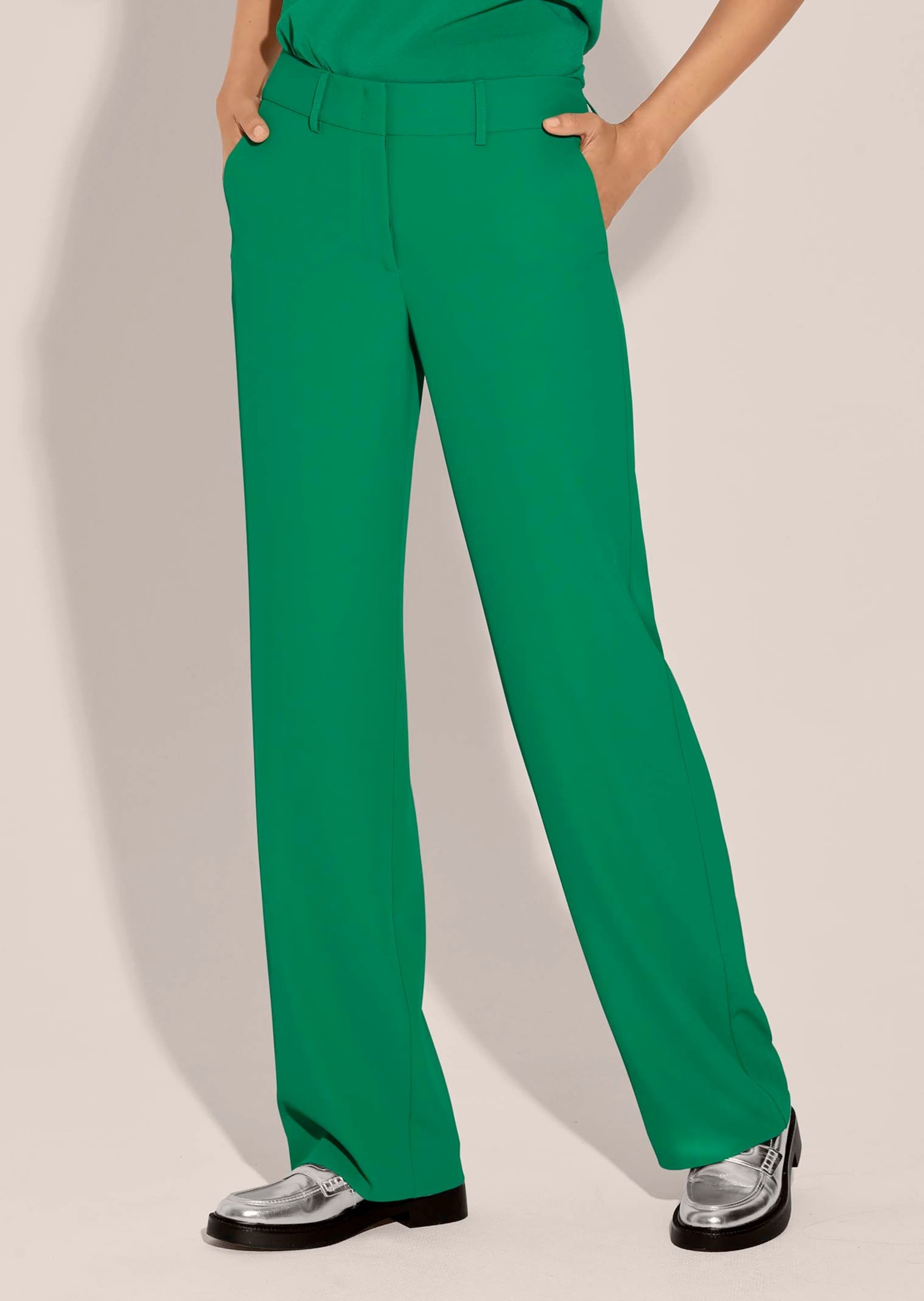 Thumbnail - MADELEINE Stoffhose "Hose Weite Stretch-Hose mit Bügelfalten"